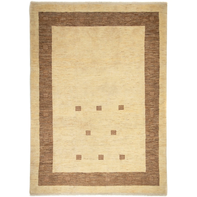 morgenland Wollteppich »Loribaft Teppich handgeknüpft beige«, rechteckig,  handgeknüpft online kaufen | Jelmoli-Versand