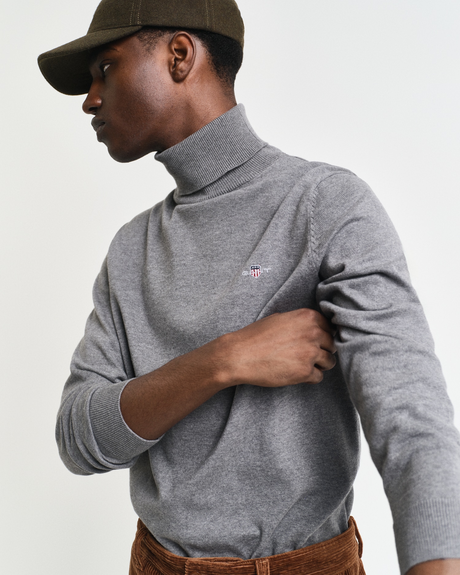 Gant Rollkragenpullover »CLASSIC COTTON ROLLERNECK«, Premium Rolli aus weicher 100% Baumwolle, Übergangspullover