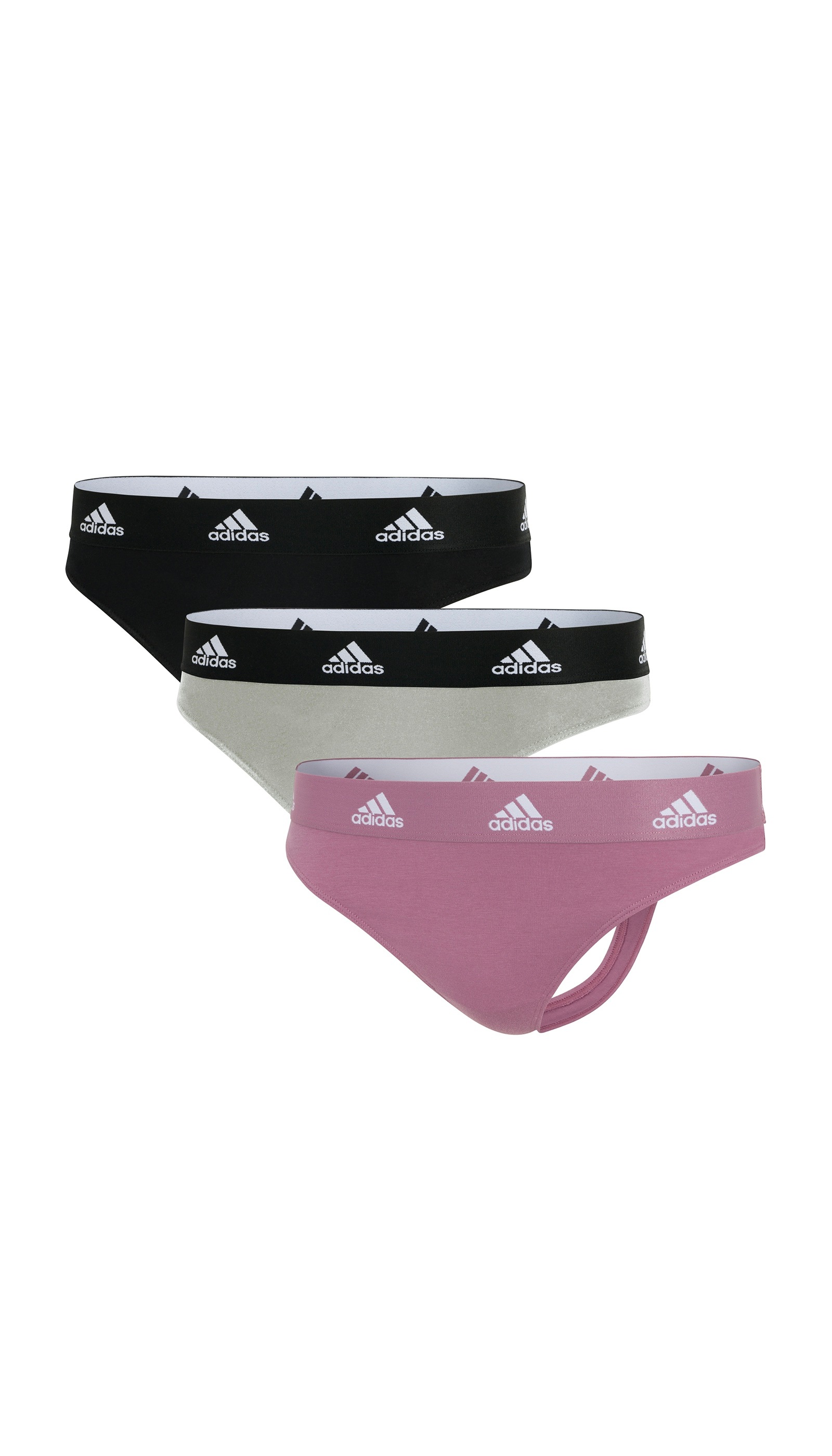 adidas Sportswear Tanga »Active Comfort Cotton« 3er Pack, mit Real Cool Cotton-Technologie