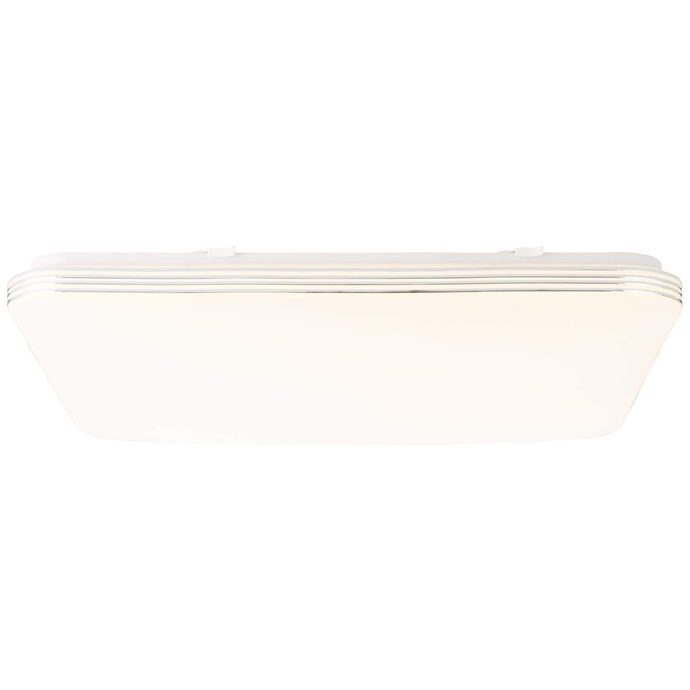 Brilliant Deckenleuchte »Ariella«, 1 flammig, Leuchtmittel LED-Modul | LED fest integriert, LED Wand- und Deckenlampe 54x54cm weiss/chrom