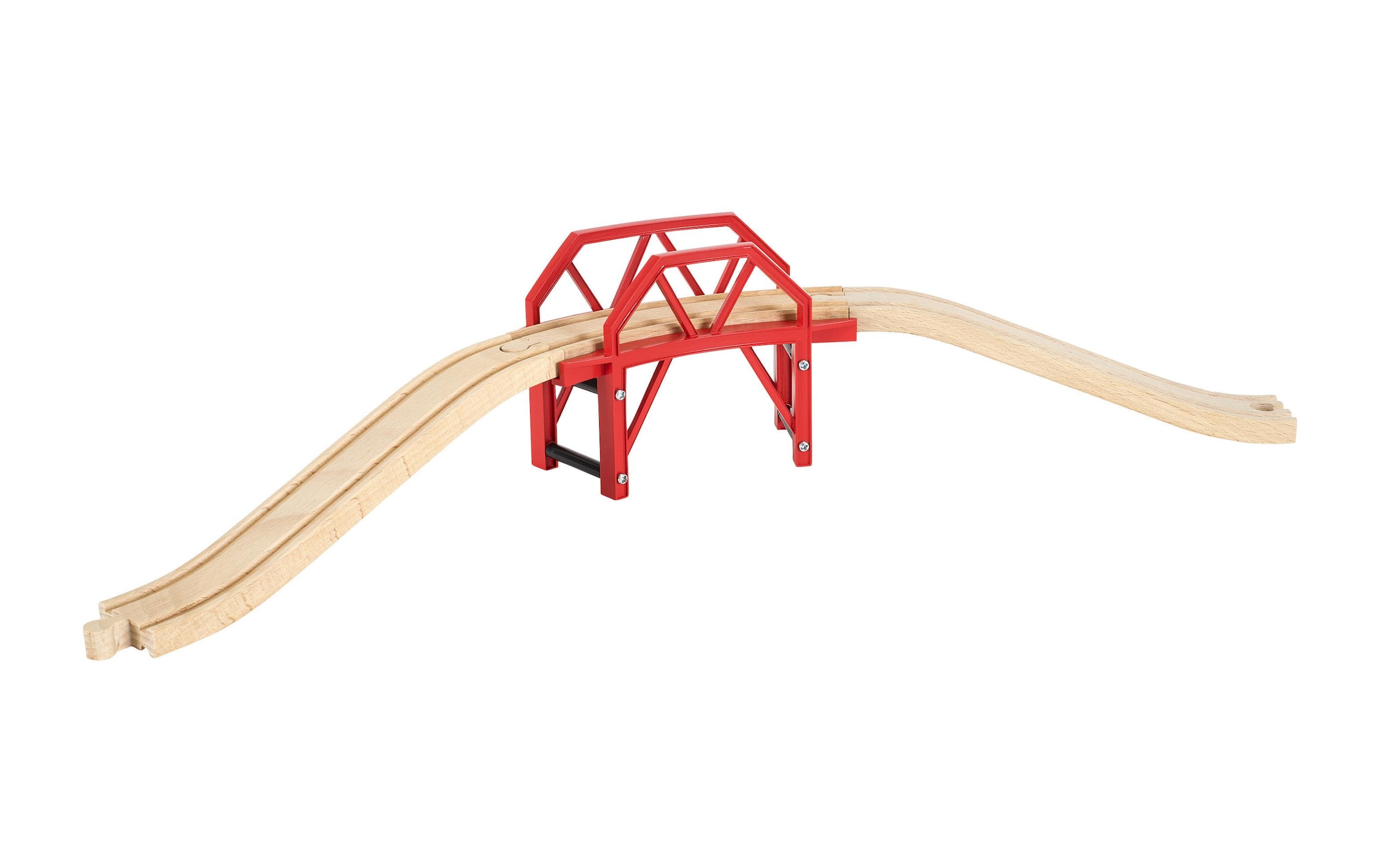 BRIO® Spielzeugeisenbahn-Brücke »BRIO® WORLD Bahnbrücke mit Auffahrten«