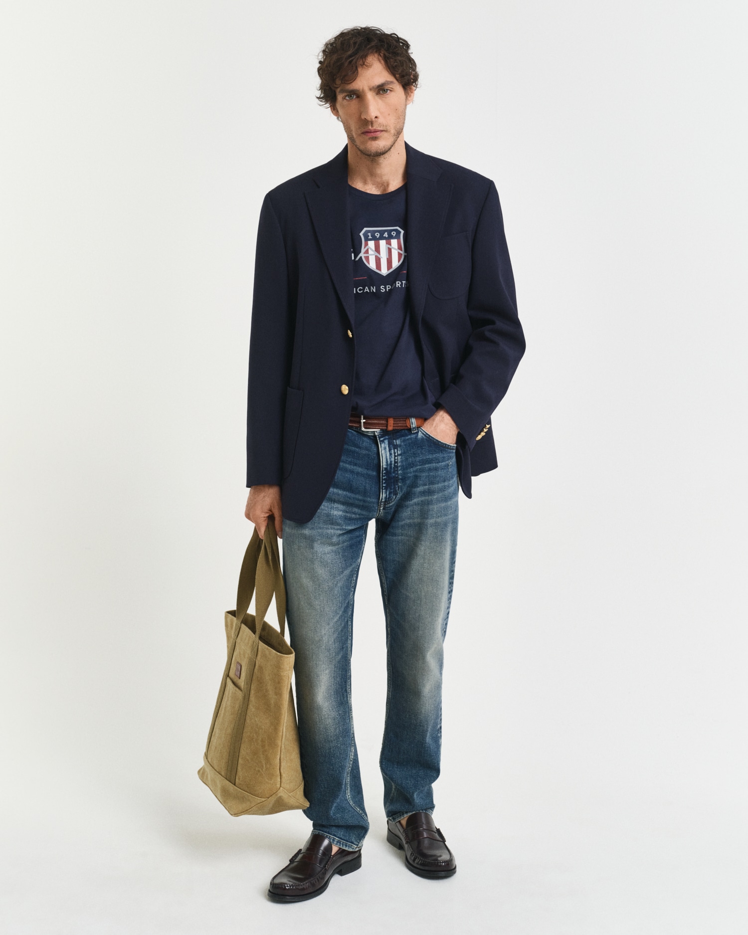 Gant T-Shirt »REG ARCHIVE SHIELD SS T-SHIRT«, mit Logodruck auf der Brust