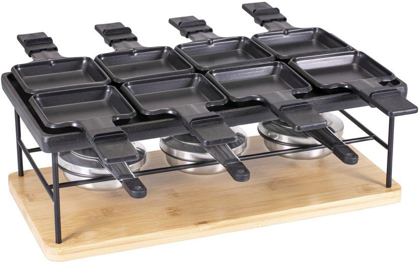 Raclette »Flame 8 Personen«, 8 St. Raclettepfännchen