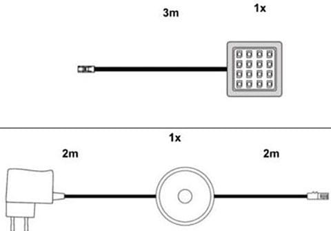 trendteam LED Schrankinnenraumbeleuchtung, 16 flammig, Leuchtmittel LED-Board | LED fest integriert