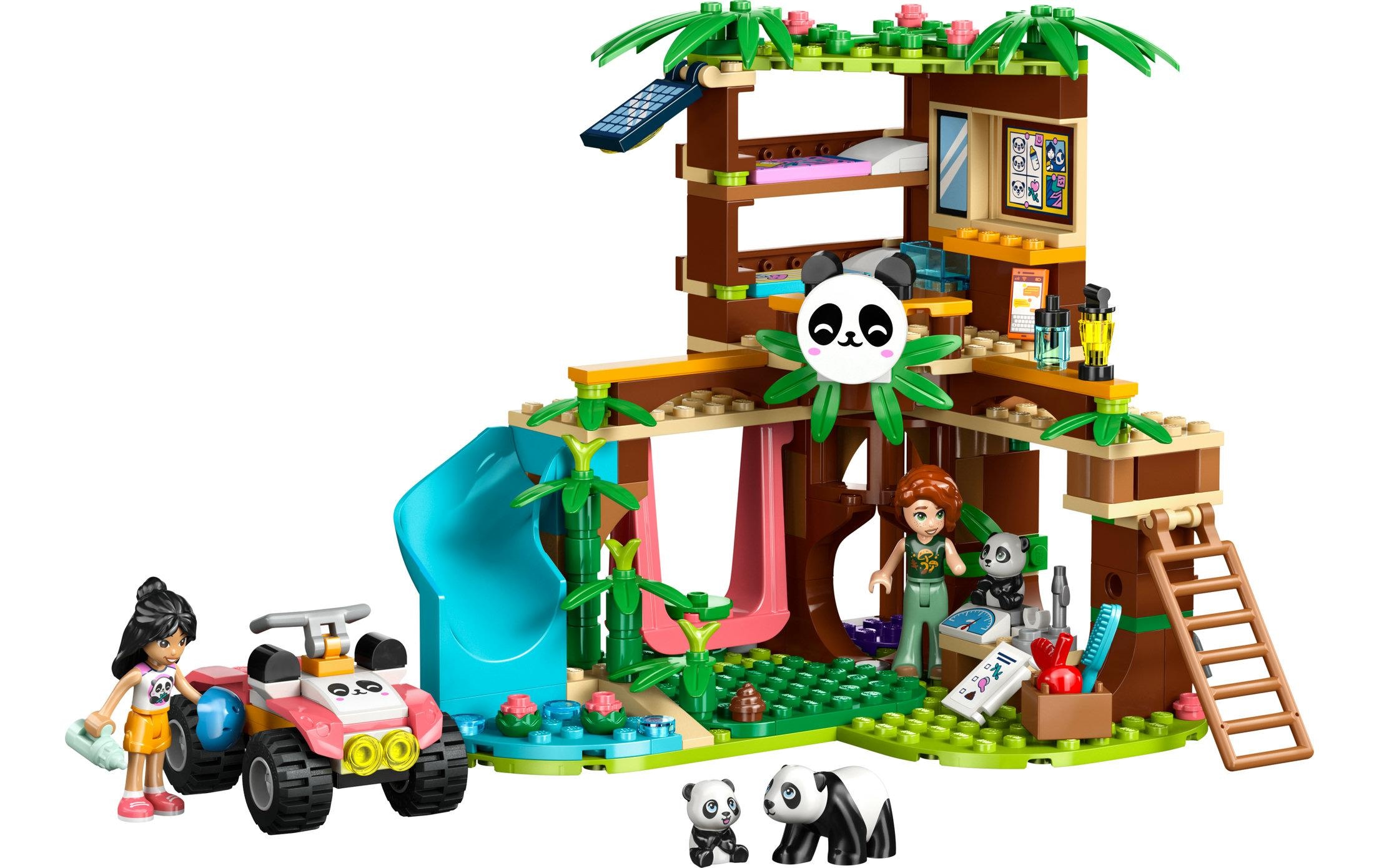 LEGO® Spielbausteine »Friends Panda-Pflegestation 42648«, (243 St.)