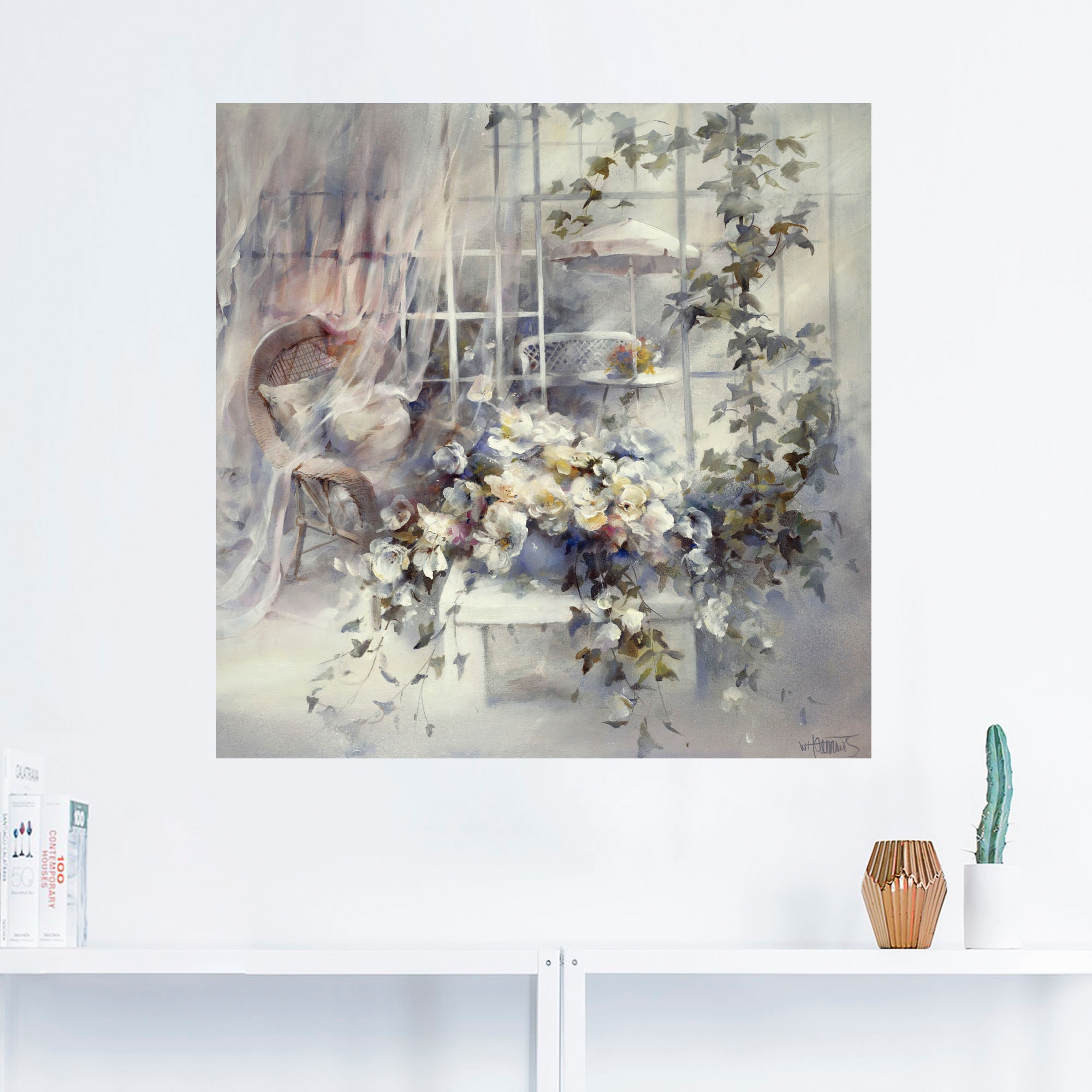 Moment«, (1 oder | Wandaufkleber Jelmoli-Versand St.), Leinwandbild, versch. shoppen als Wandbild in »Bezaubernde Grössen Artland online Poster Blumen,