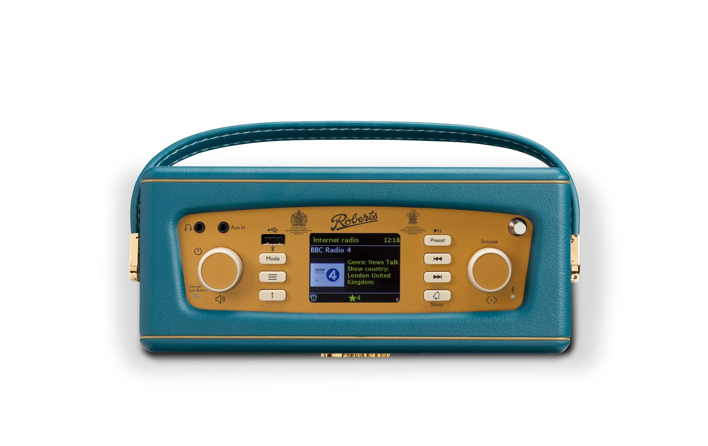 ROBERTS RADIO Digitalradio (DAB+) »Revival iStream«, (Bluetooth FM-Tuner-Internetradio-Digitalradio (DAB+)