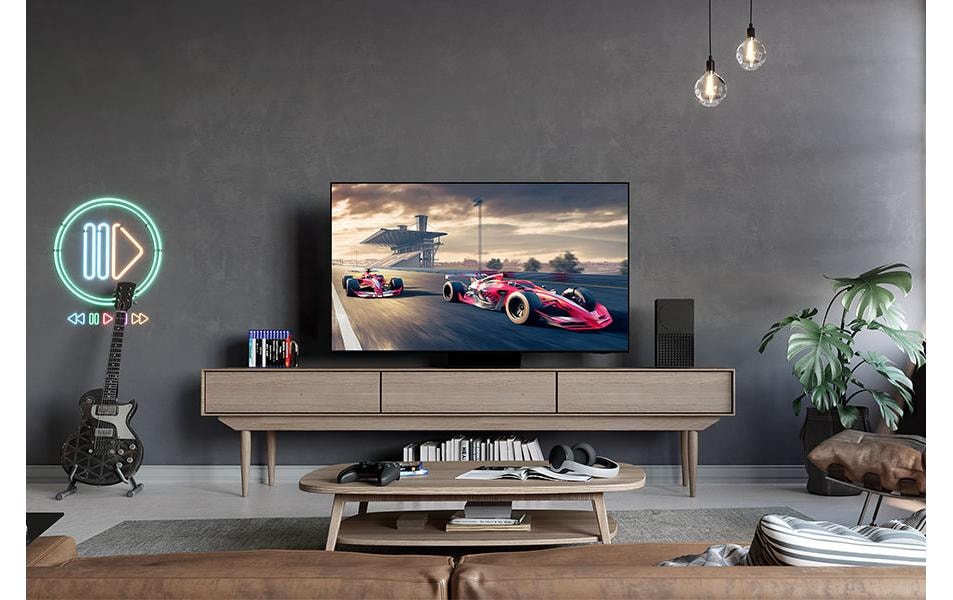 Samsung QLED-Fernseher »QE65S95D ATXZU 65«, 4K Ultra HD