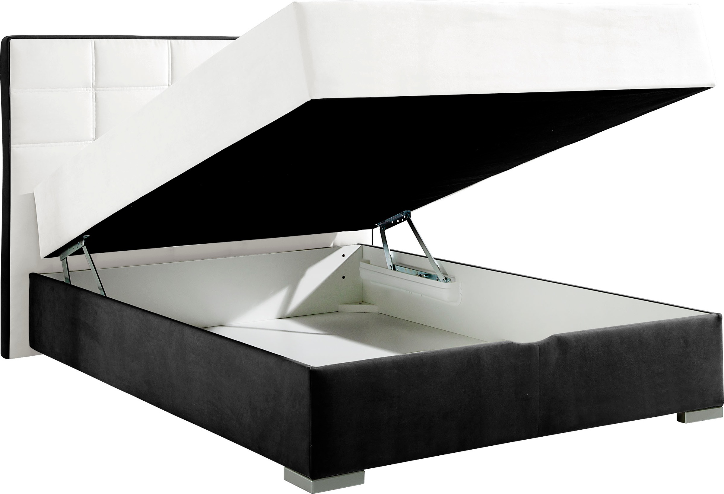 Maintal Boxspringbett, mit Bettkasten und Topper