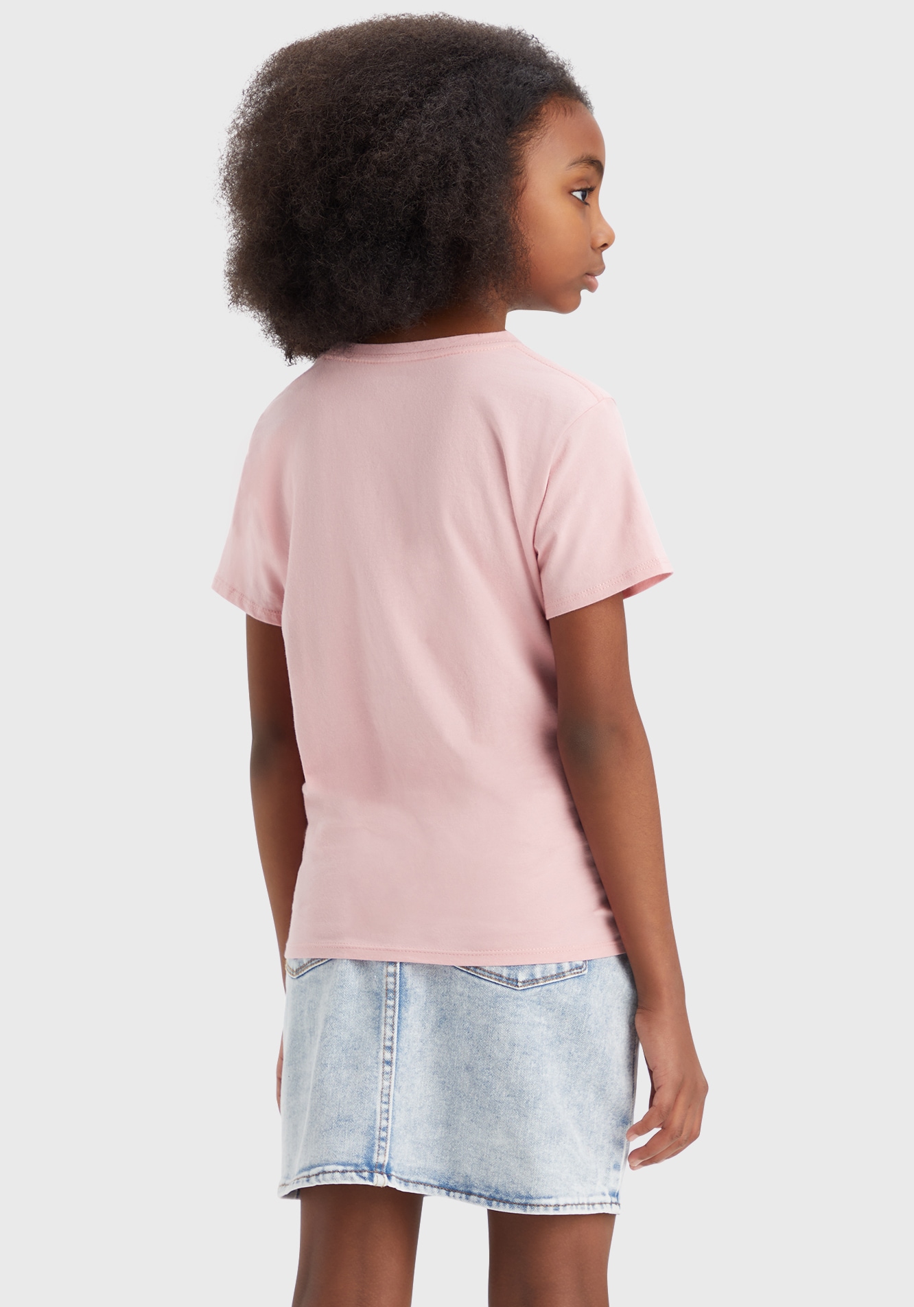 Levi's® Kids T-Shirt, mit Batwing-Logo mit Flowerprint - for Girls