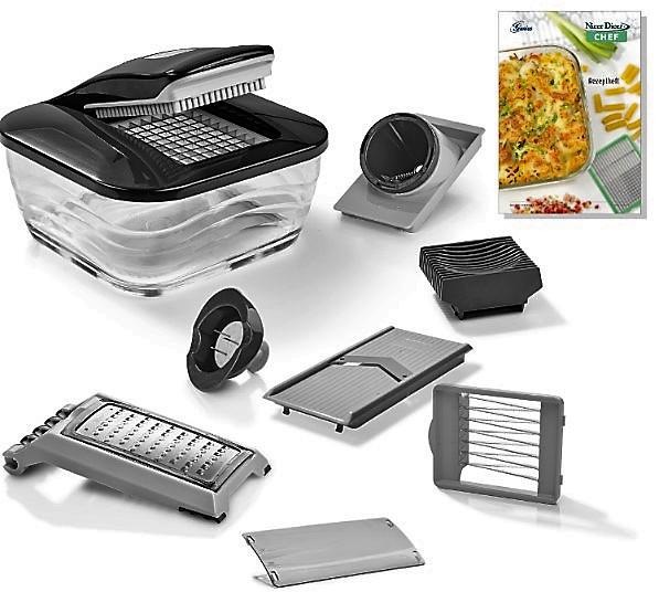 Genius Zerkleinerer »Nicer Dicer Chef«, 2800 ml Glas