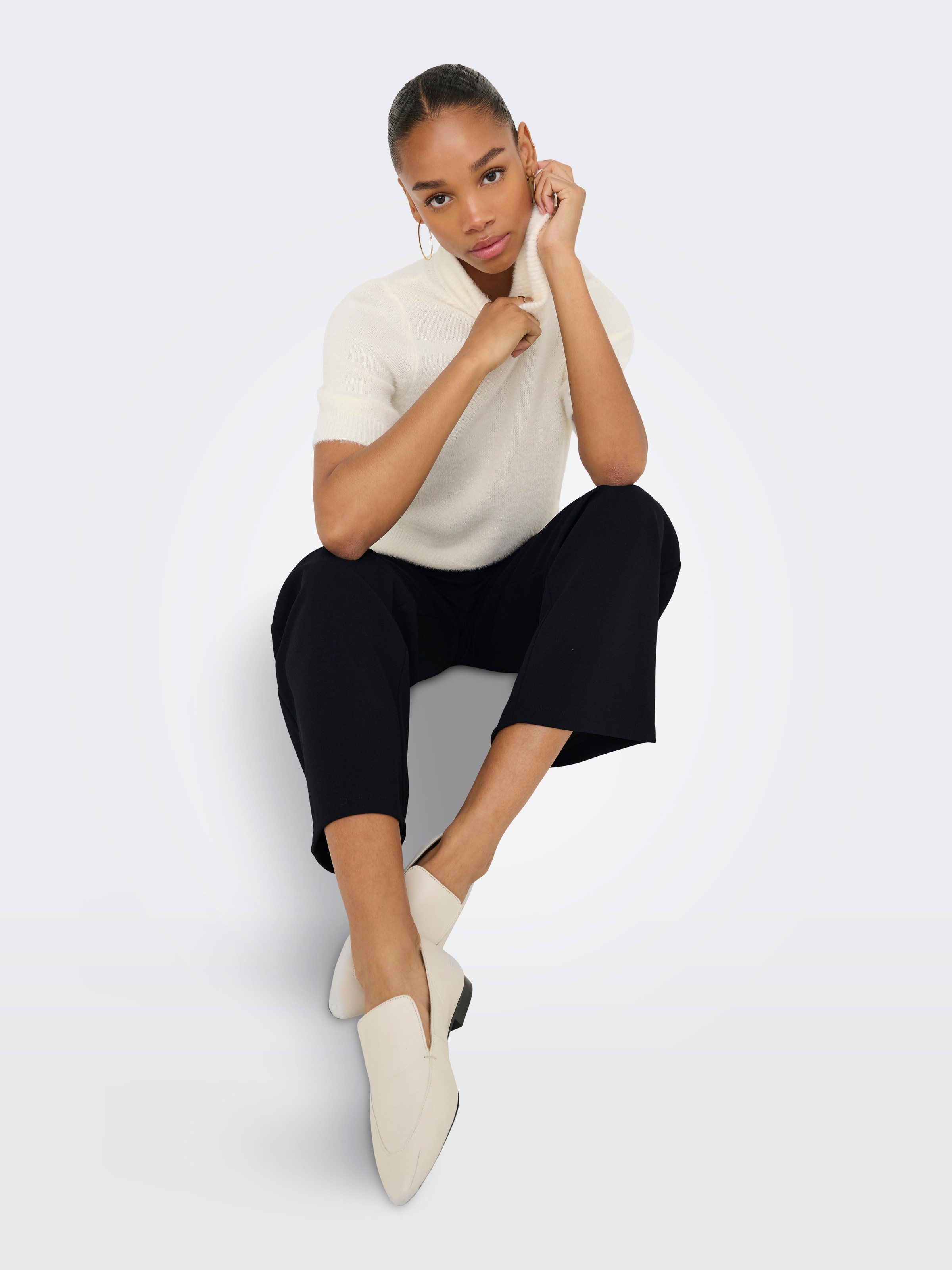 ONLY Schlupfhose »ONLRINA BUTTON PANT JRS NOOS«, Sommerhose
