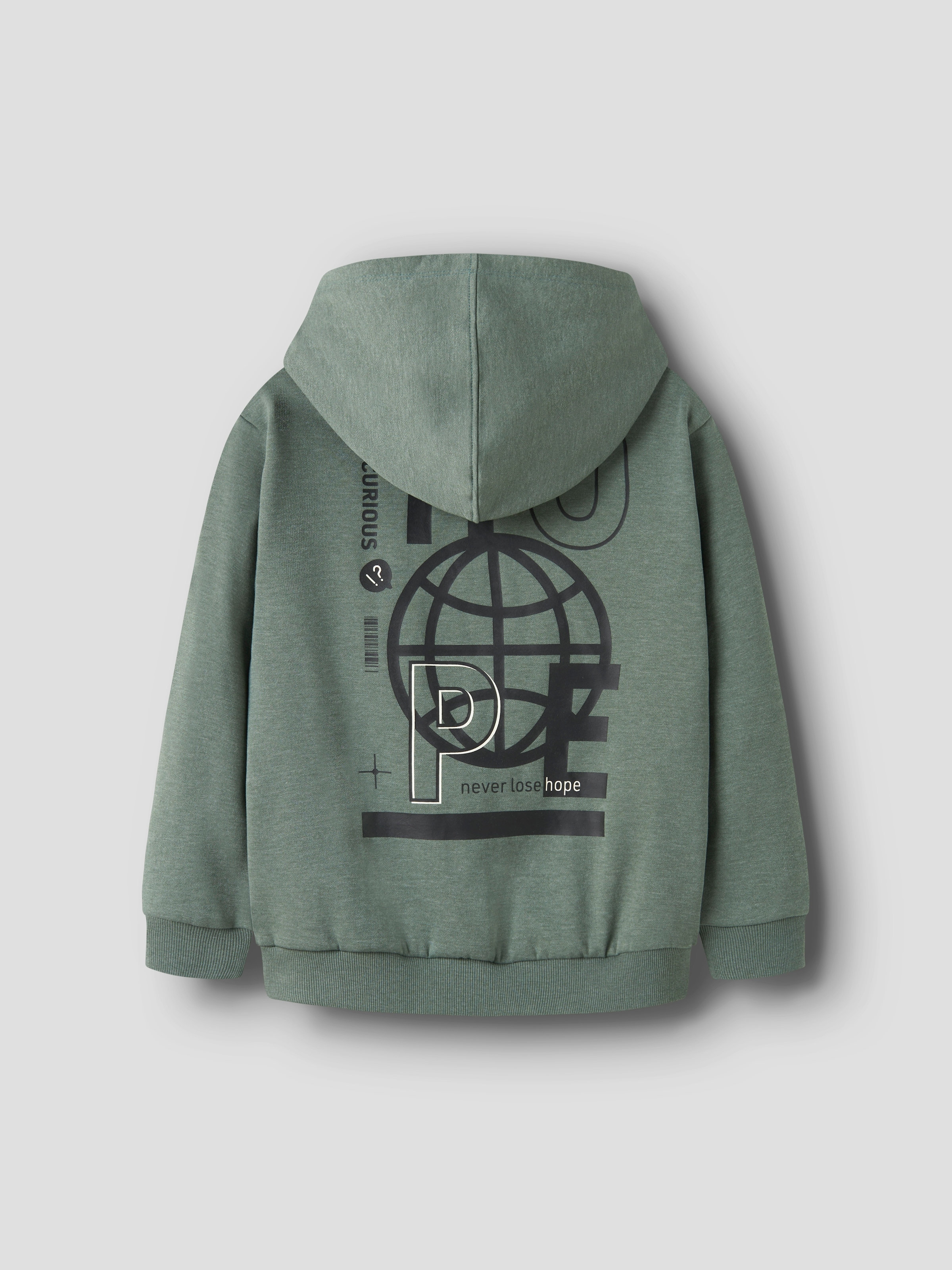 Name It Sweatshirt »NKMOLAF LS NREG SWE WH BRU PB«