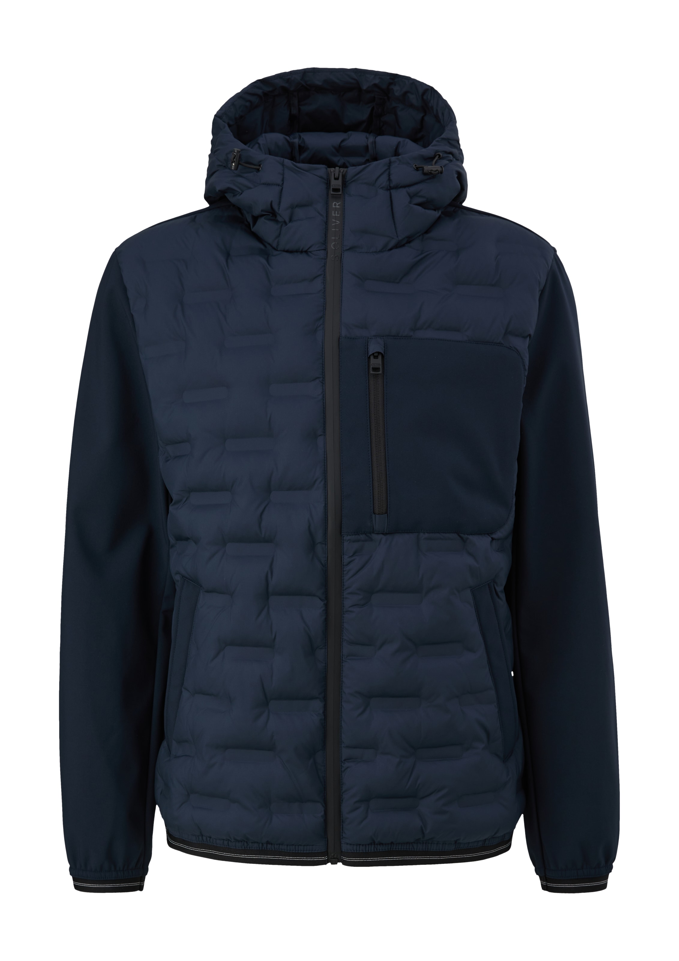 s.Oliver Outdoorjacke, mit Reissverschlusstasche an der Brust