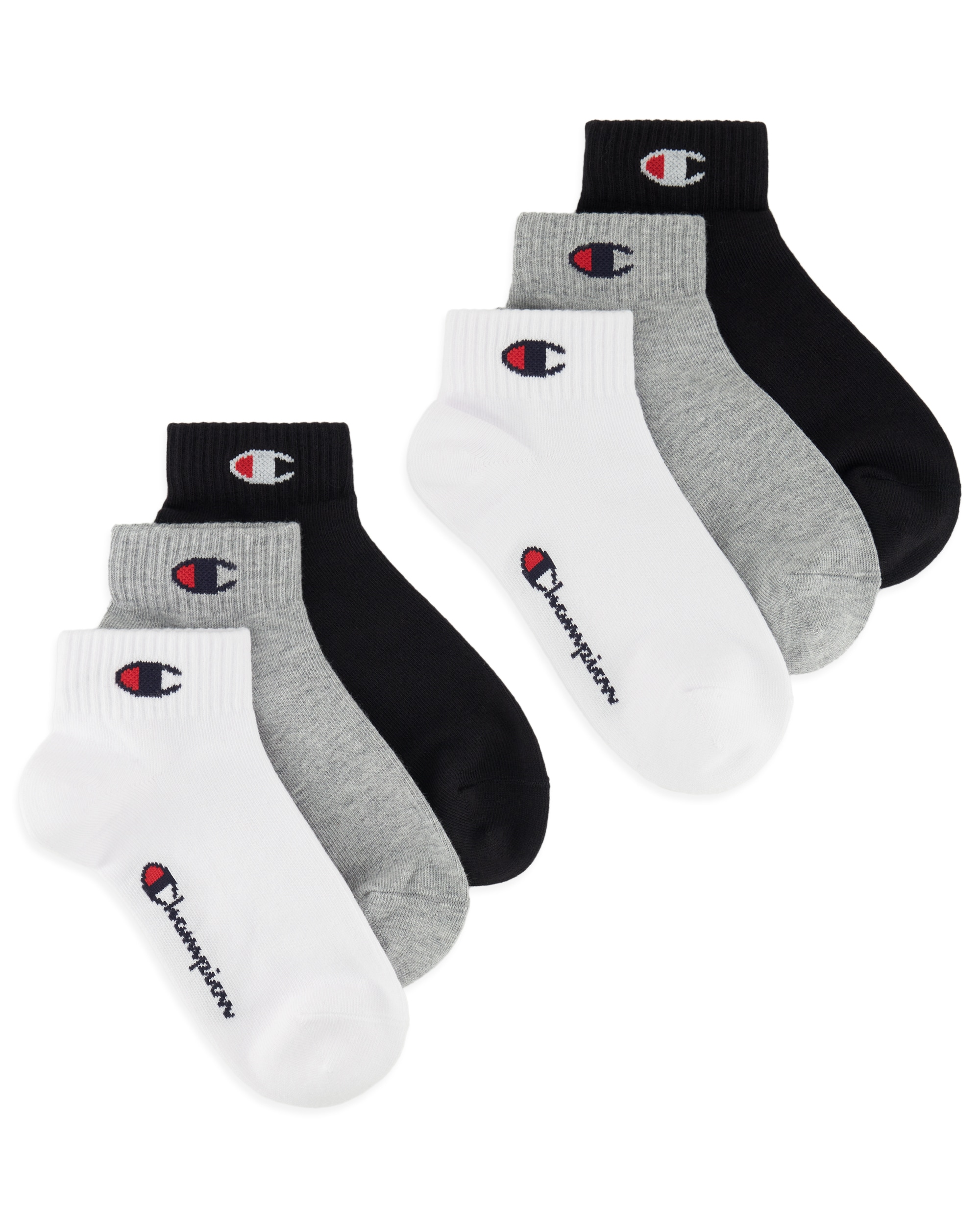 Champion Sneakersocken »6pk Quarter Socks«, (6 Paar, Set)