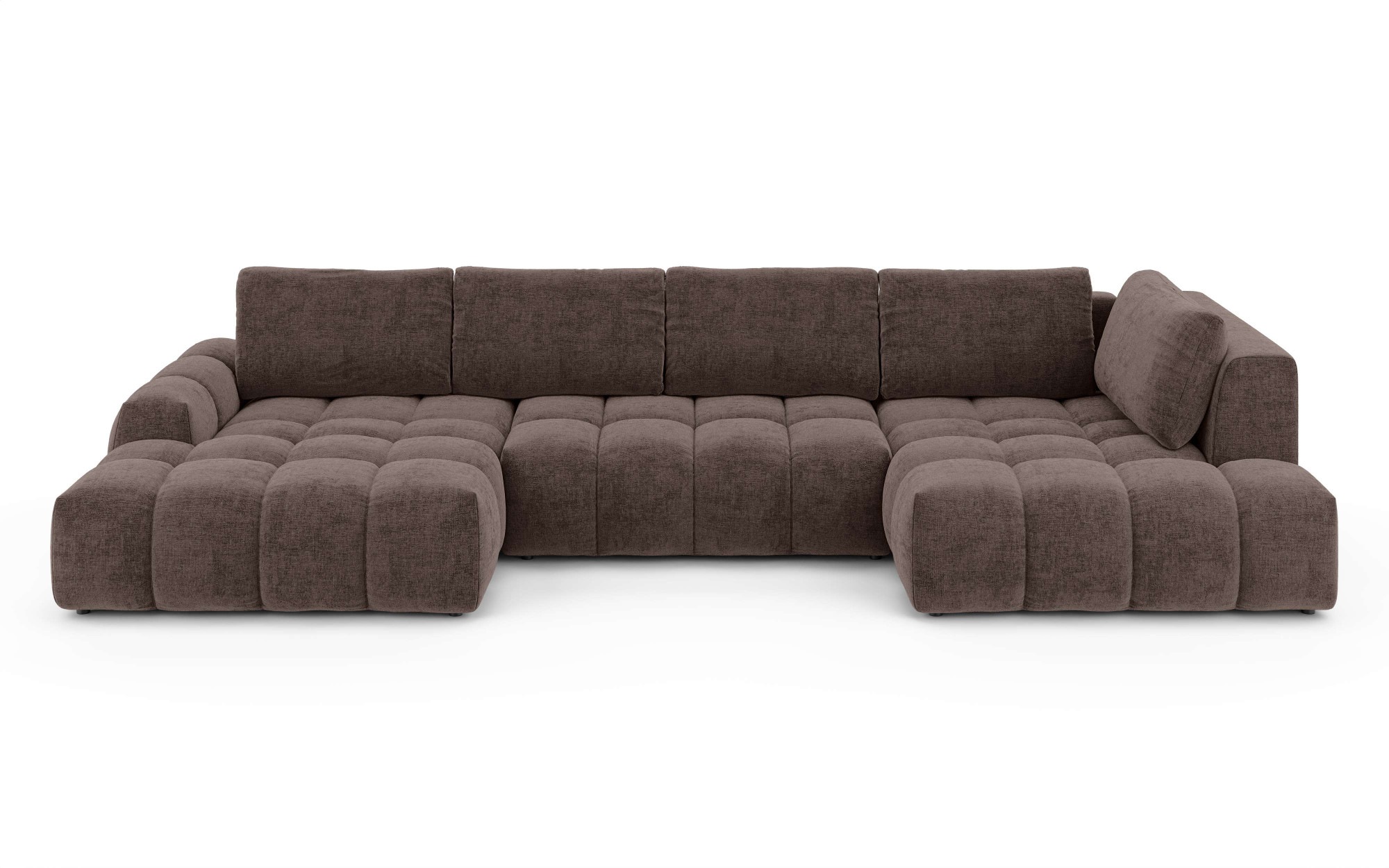 OTTO home Wohnlandschaft "AZITA U-Form, Breite 363 cm - OTTO. Verlässliche Qualität." wahlweise als Schlafsofa mit Bettkasten, Bubble-Optik