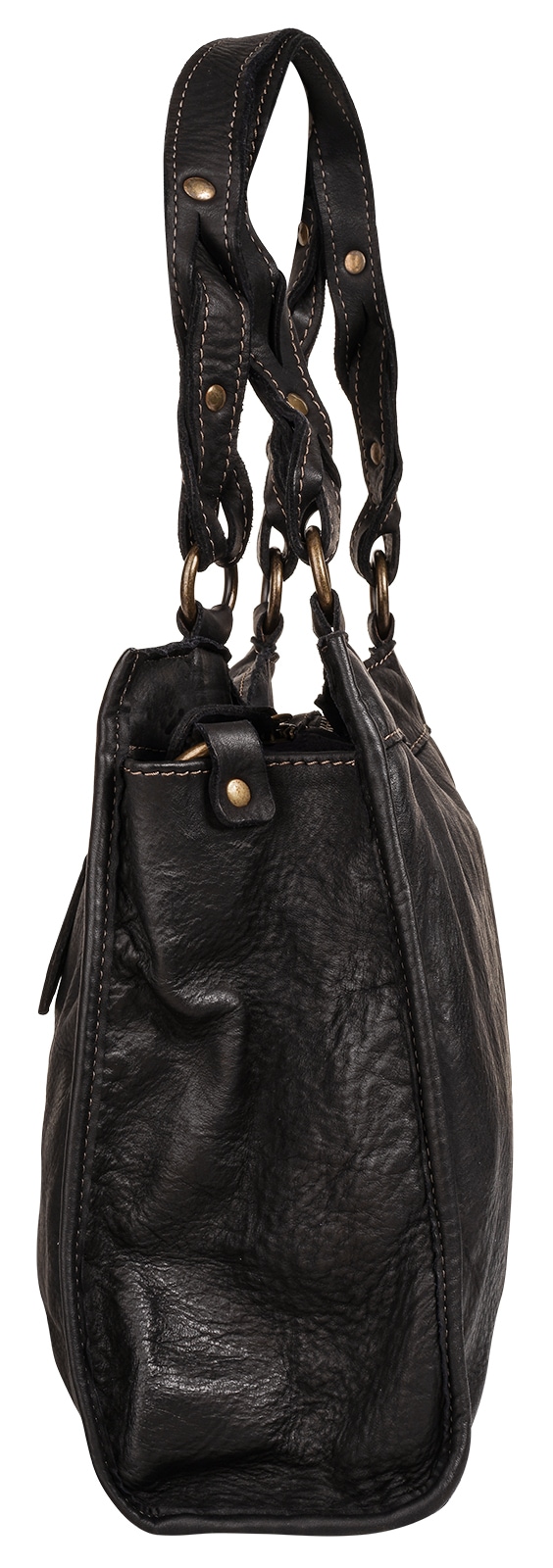 Samantha Look Shopper, echt Leder, Made in Italy