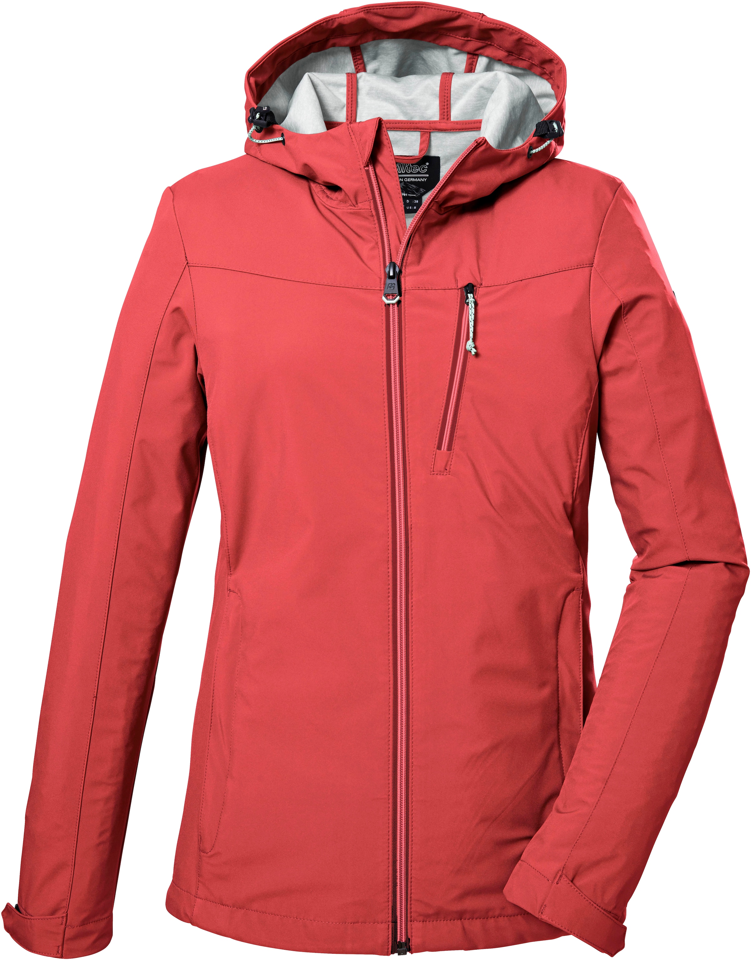 Killtec Softshelljacke, mit Kapuze