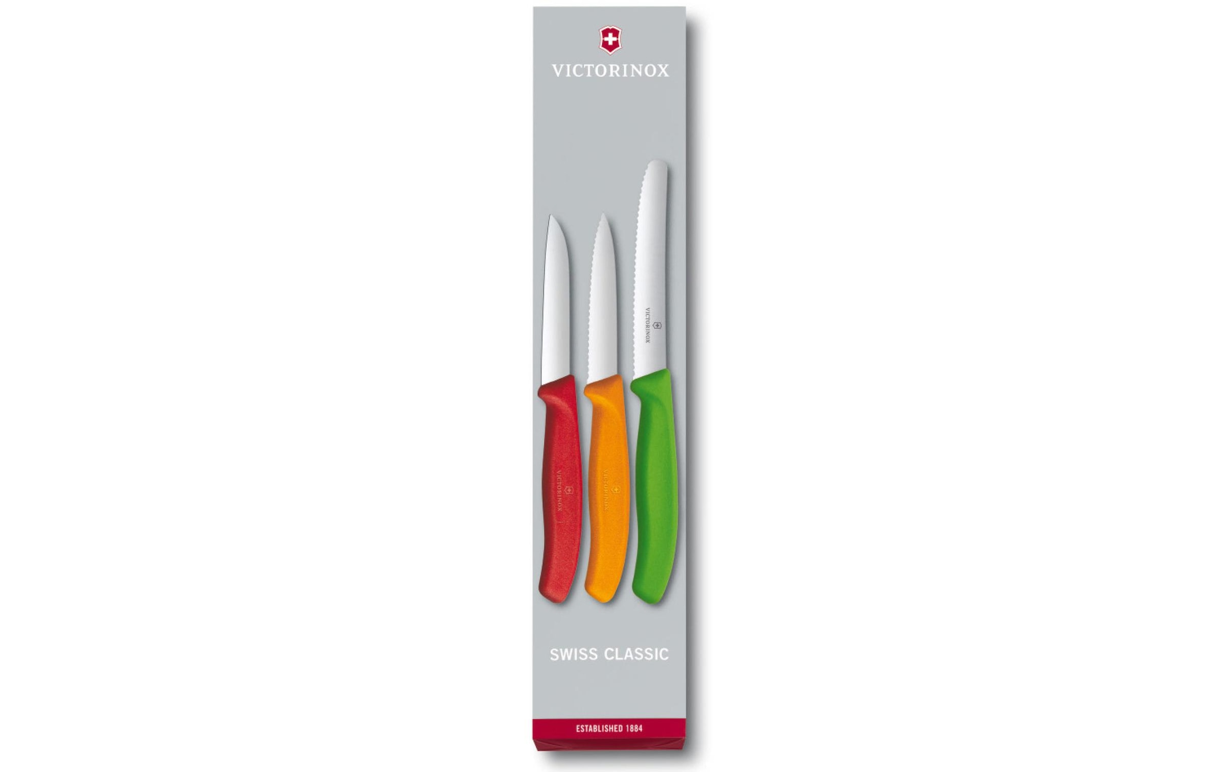 Victorinox Gemüsemesser, (3 tlg.)