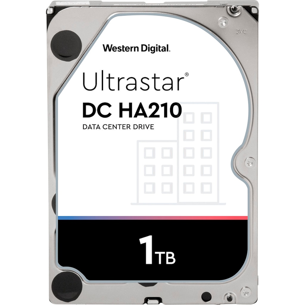 Western Digital HDD-Festplatte »Ultrastar DC HA210 1 TB«, 3,5 Zoll, Anschluss SATA
