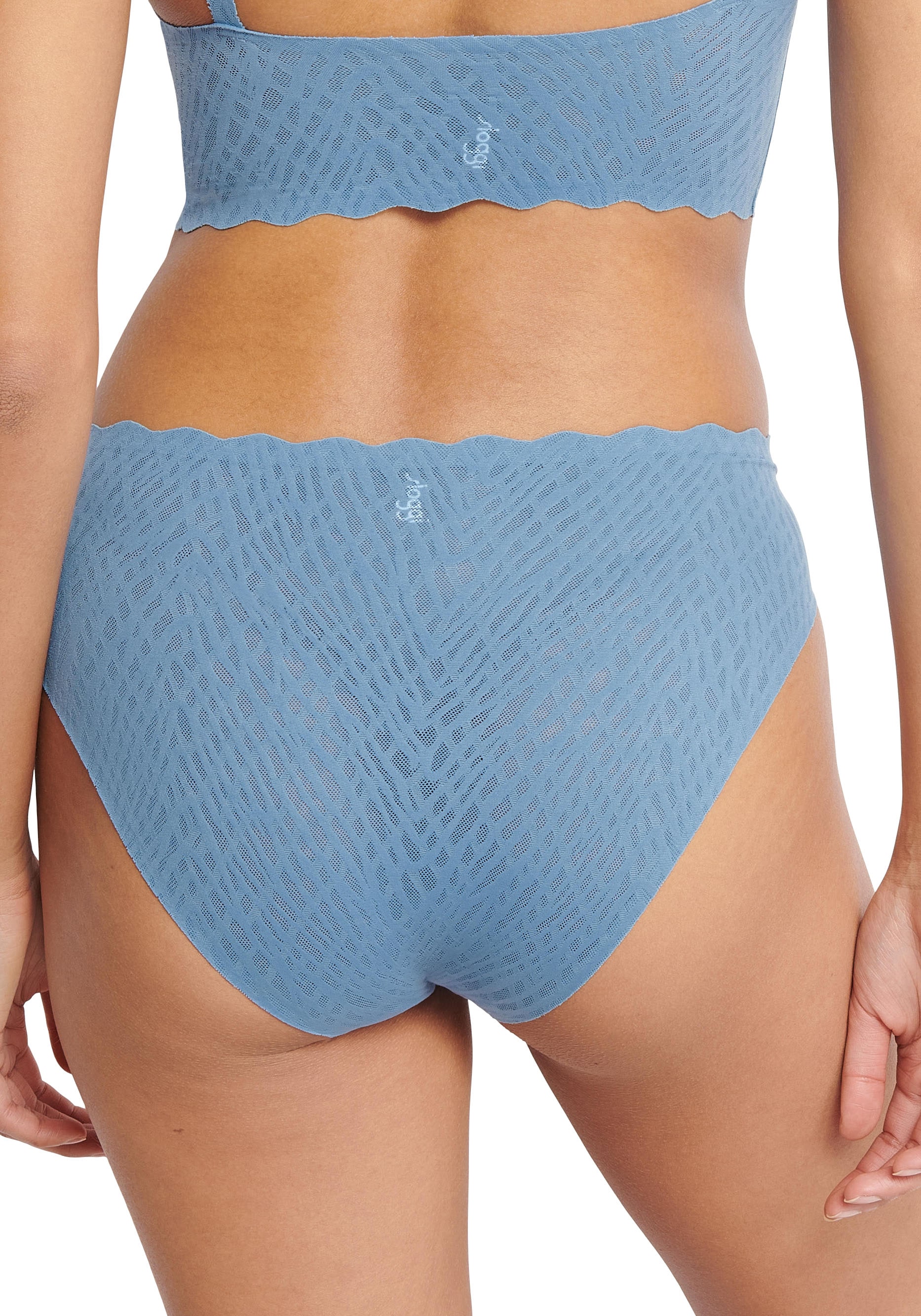 sloggi Slip »ZERO Feel Bliss High leg«, unsichtbar mit Spitzenoptik