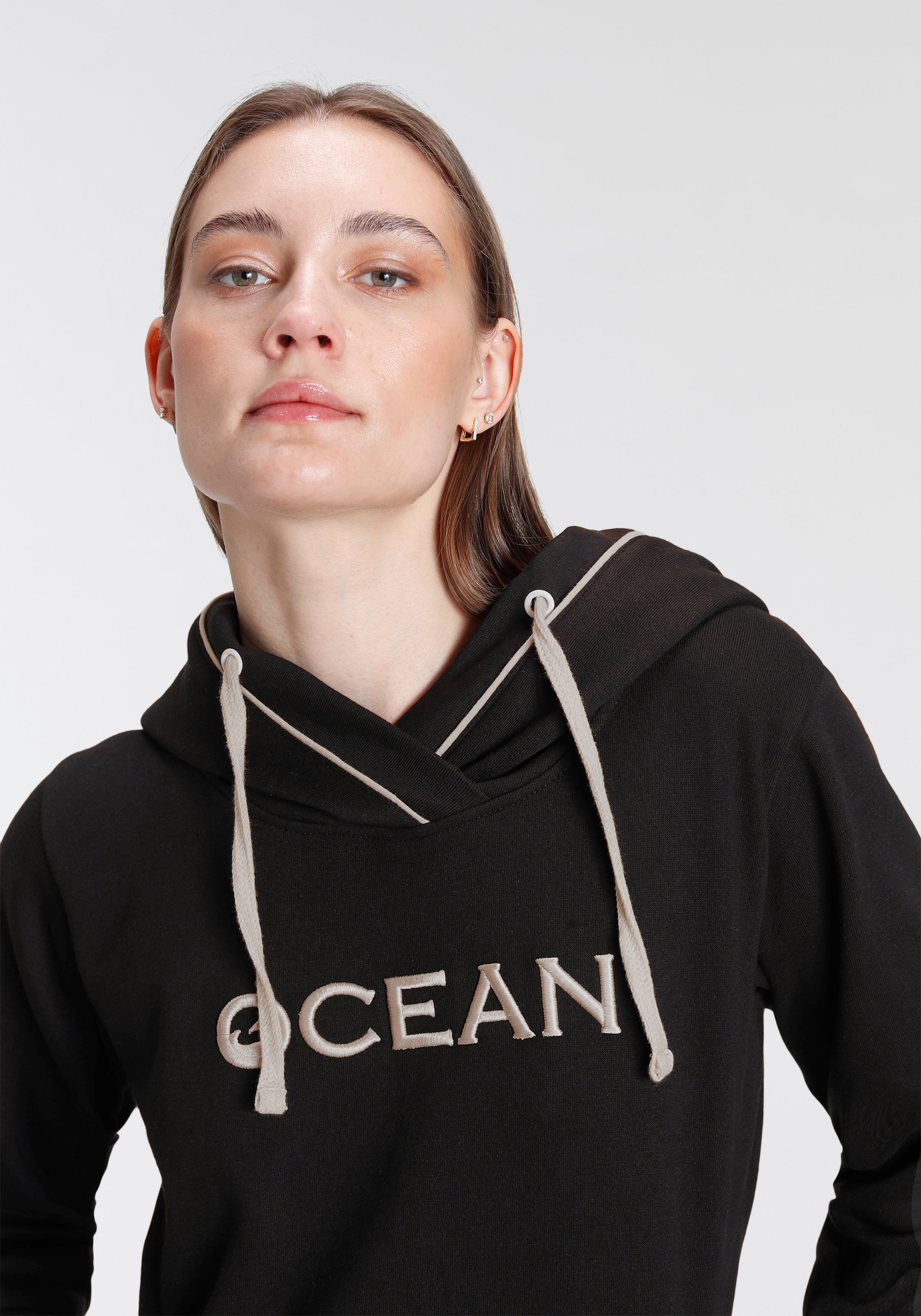 Ocean Sportswear Jogginganzug »Longhoody + Jogginghose«, (2 tlg.), aus reiner Baumwolle