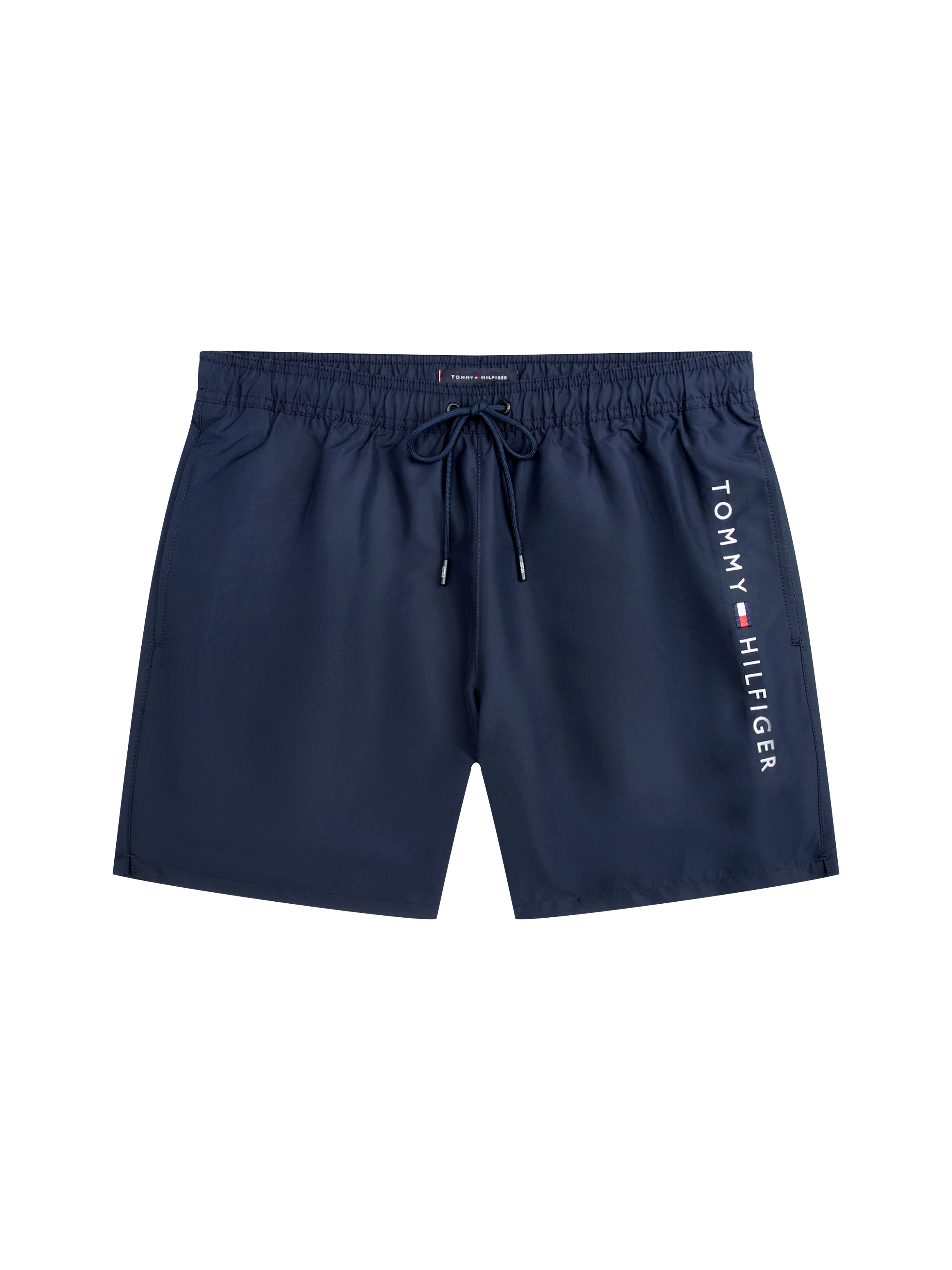 Tommy Hilfiger Swimwear Badeshorts »MEDIUM DRAWSTRING«, mit Logostickerei an der Hüfte