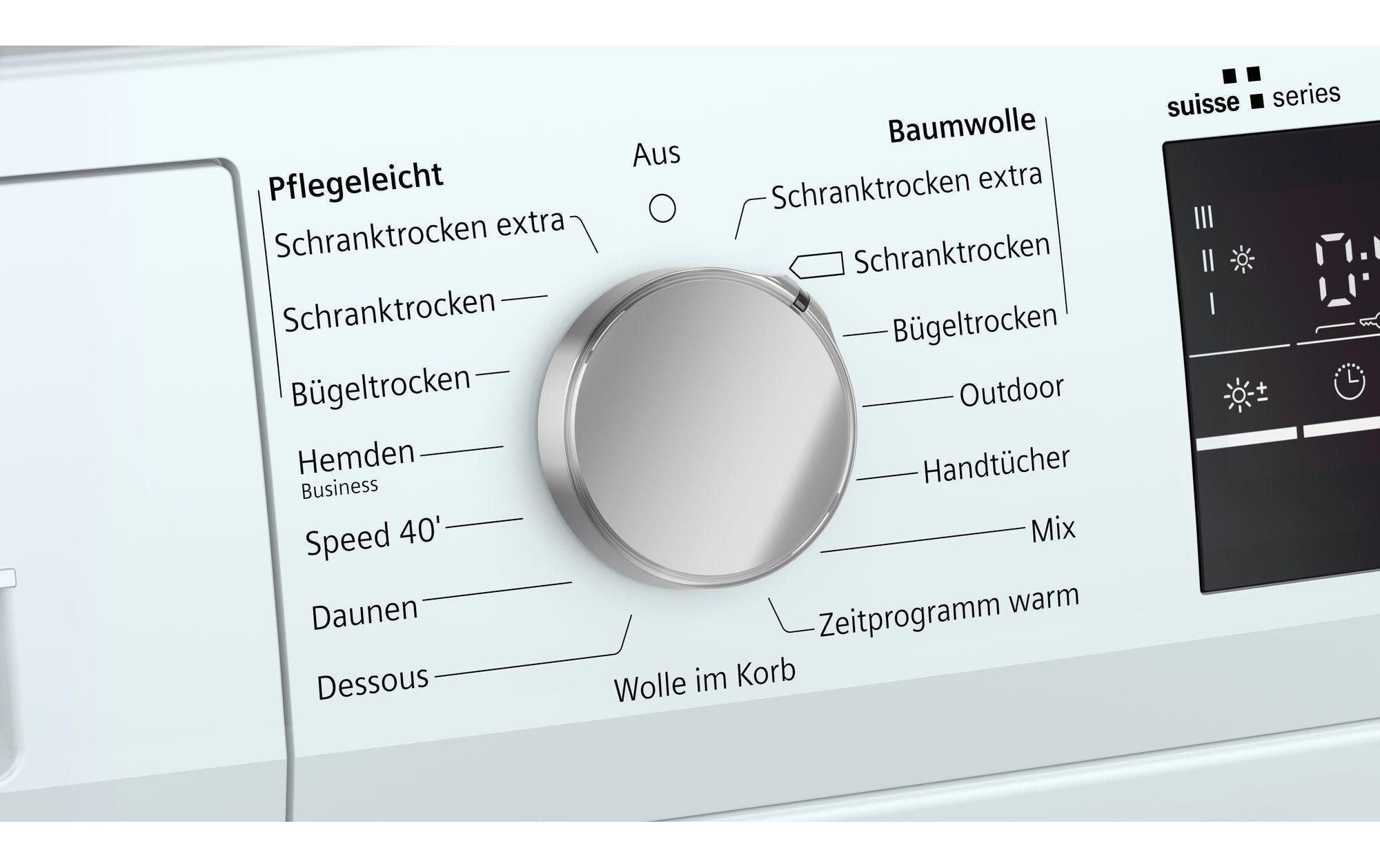 SIEMENS Wärmepumpentrockner »WT47RT90CH A+++«, 8 kg