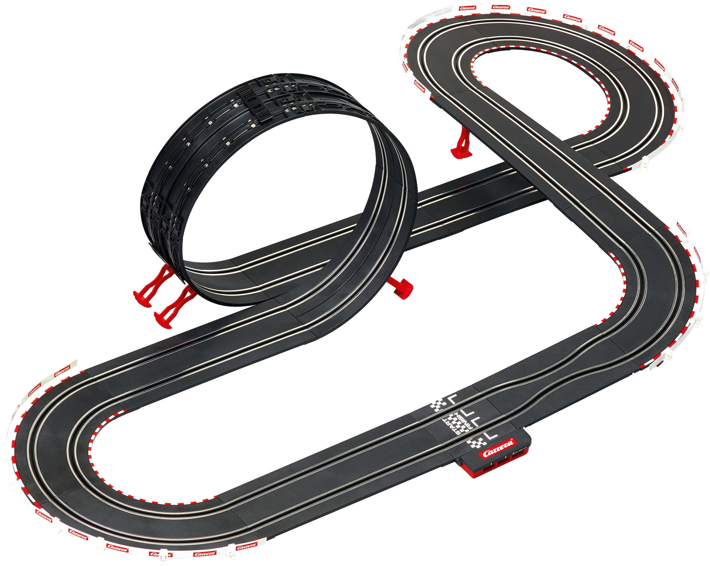 Carrera® Autorennbahn »Carrera GO!!! - Build 'n Race - Racing Set 4.9«