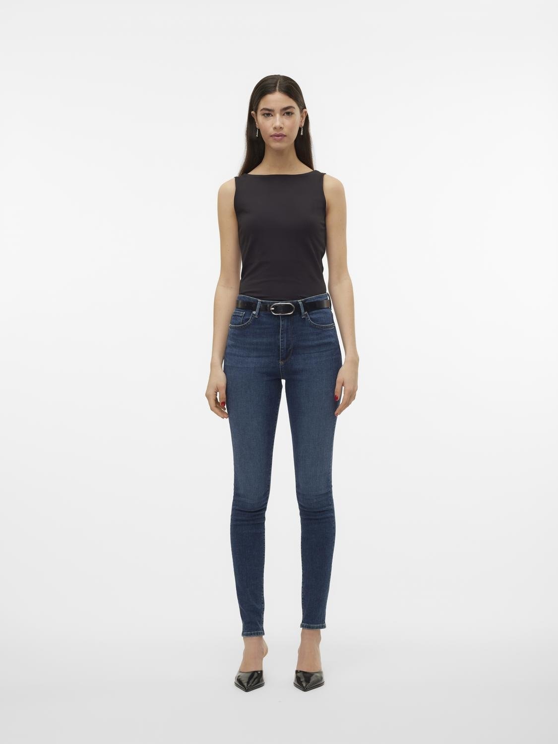 Vero Moda Skinny-fit-Jeans »VMSOPHIA HR SKINNY JEANS RI390 GA NOOS«