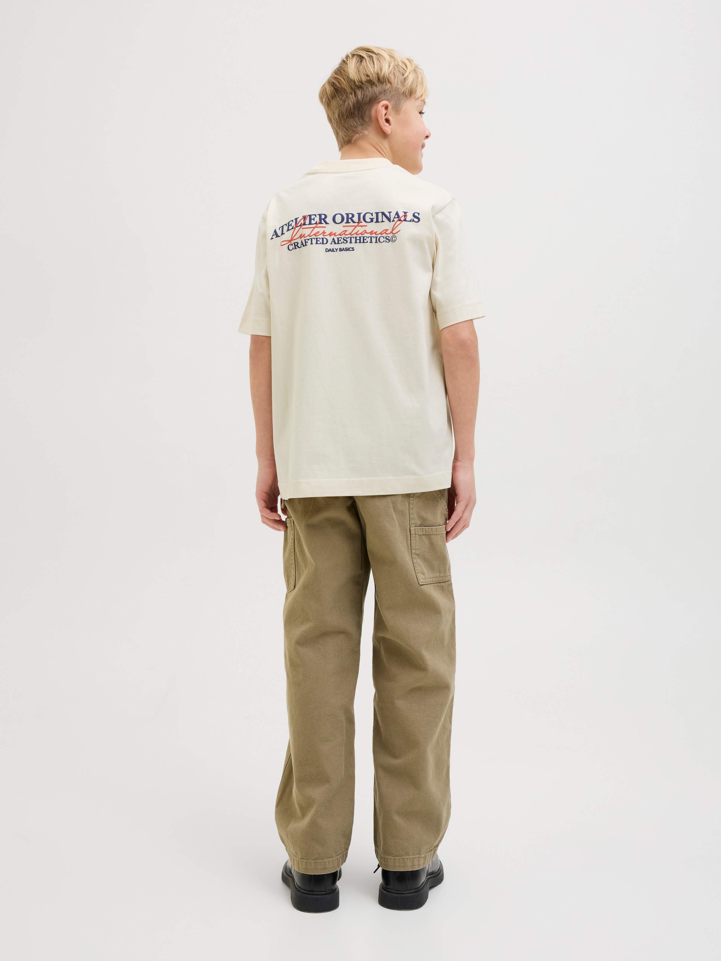 Jack & Jones Junior T-Shirt »JORISLINGTON TYPE TEE SS CREW N. SN JNR«