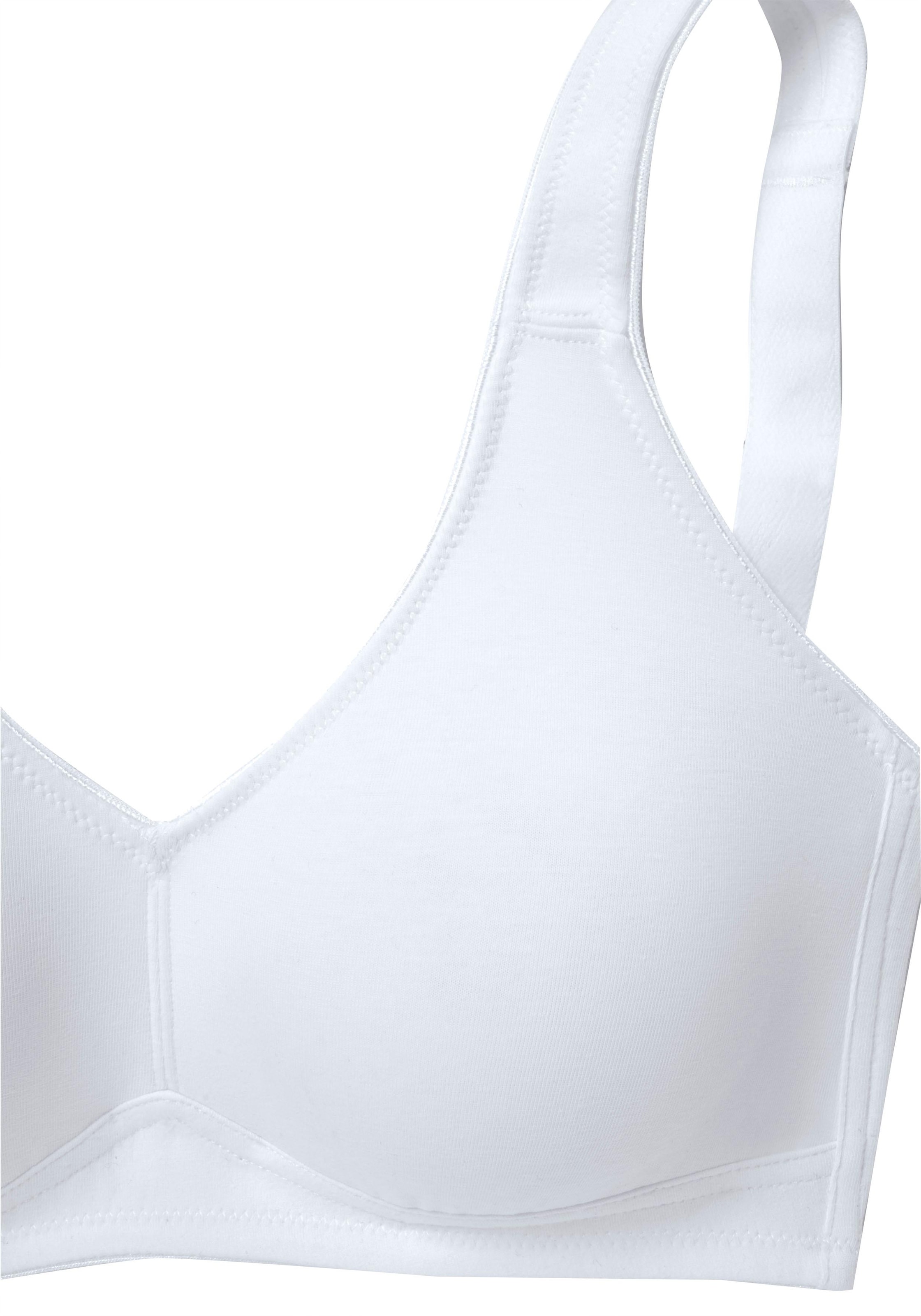 weicher Jelmoli-Versand ohne Bügel, aus fleur Schweiz Soft-BH, kaufen bei 2 (Packung, Dessous petite Baumwolle, online Stück), Basic