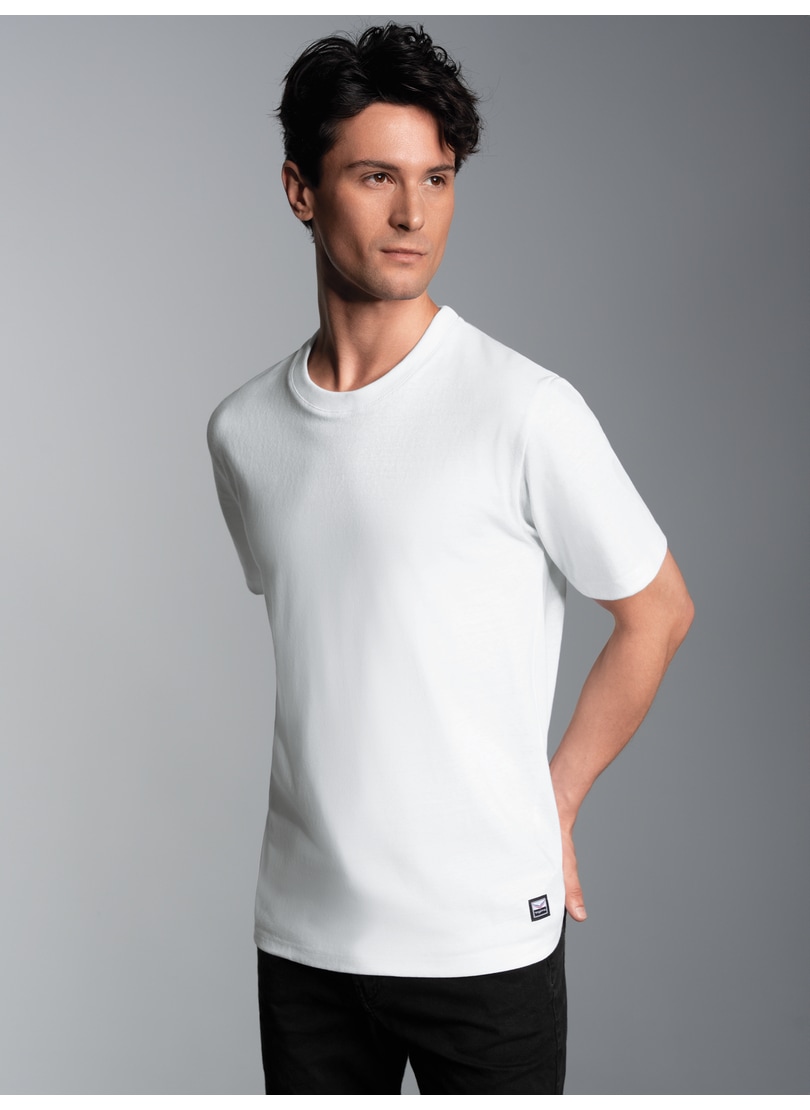 Trigema T-Shirt »TRIGEMA Heavy T-Shirt aus 100% recycelter Baumwolle« 1 Stk.