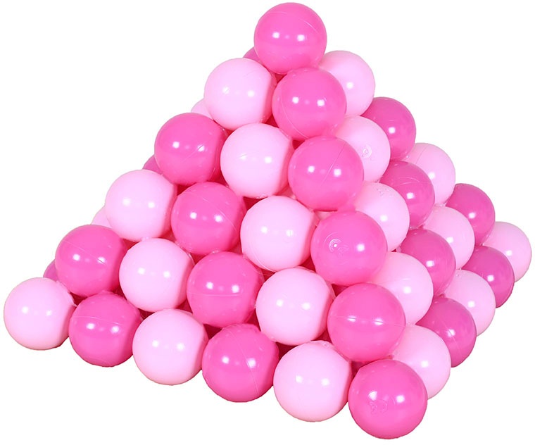 Knorrtoys® Bällebad-Bälle »100 Stück, soft pink« 100 Stück