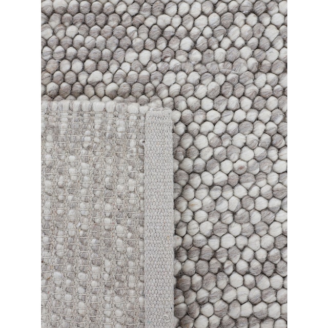 carpetfine Teppich »Calo«, rechteckig, Handweb Teppich, Uni Farben, meliert,  handgewebt, 70% Wolle online bestellen | Jelmoli-Versand
