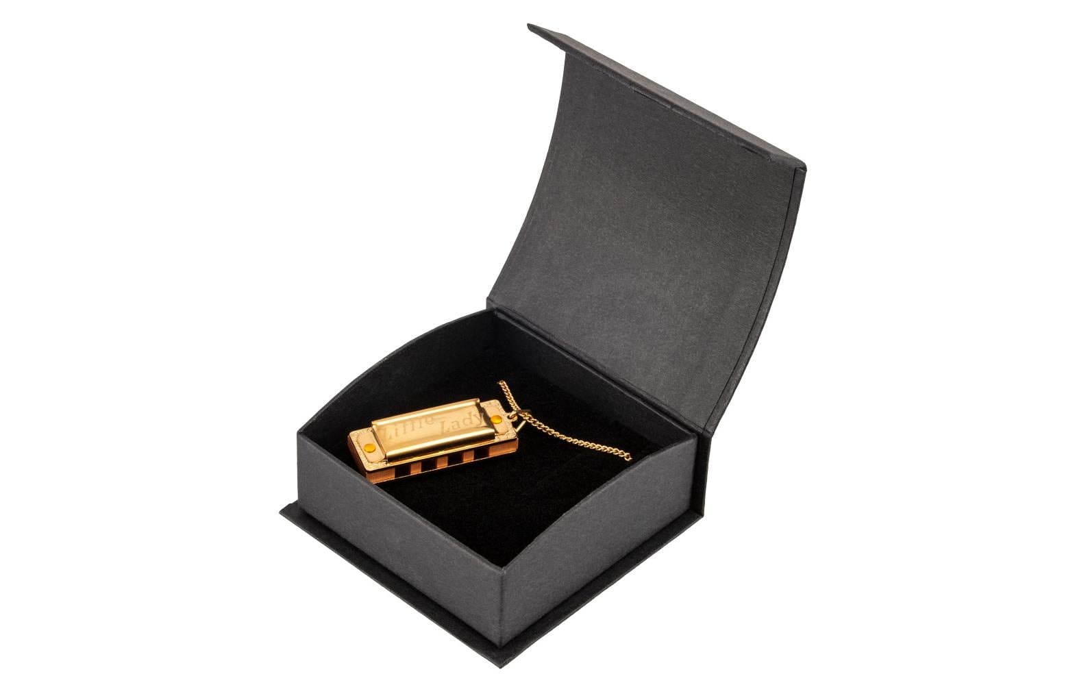 Mundharmonika »Hohner Miniature Little Gold Halskette – C-Dur«