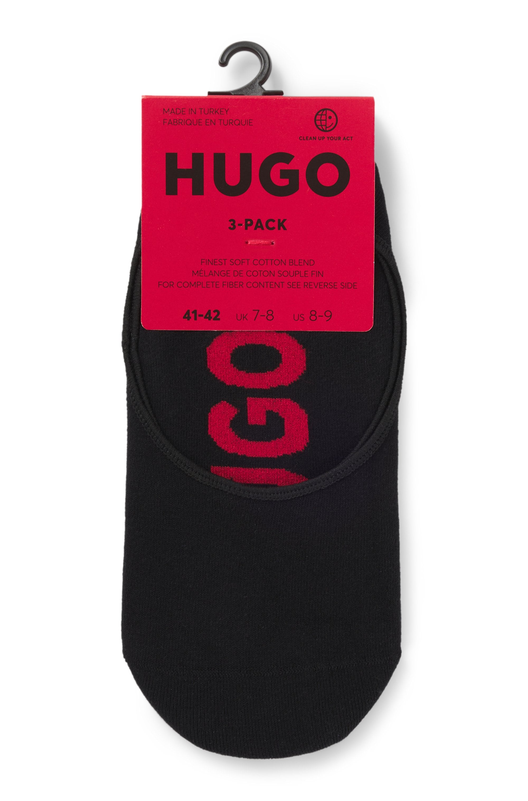 HUGO Underwear Füsslinge »3P SL LOGO CC«, (3 Paar)