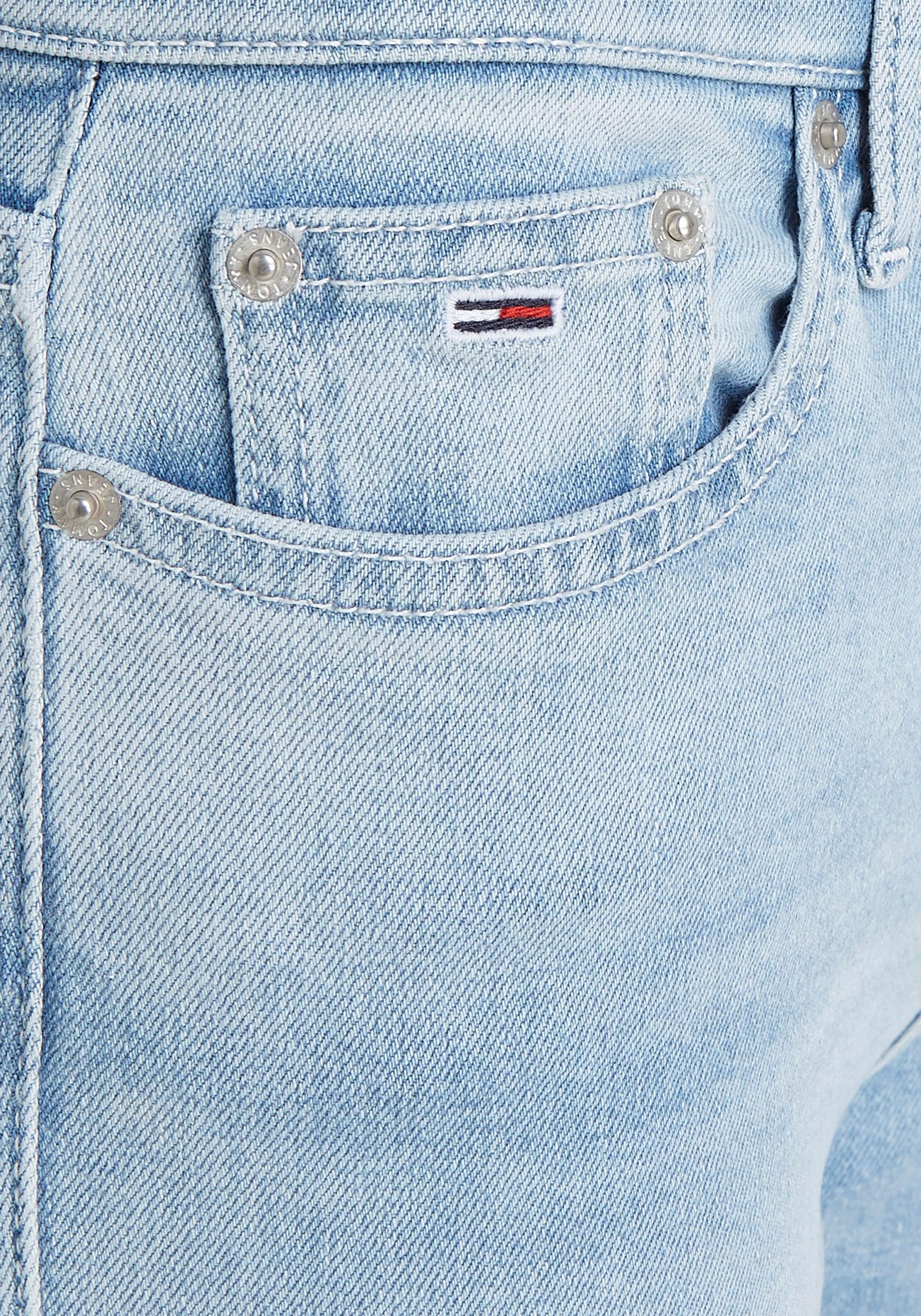 Tommy Jeans Bootcut-Jeans BOOTCUT BG1112«, mit Jelmoli-Versand Bund | Jeans am online shoppen Leder-Badge »MADDIE Tommy