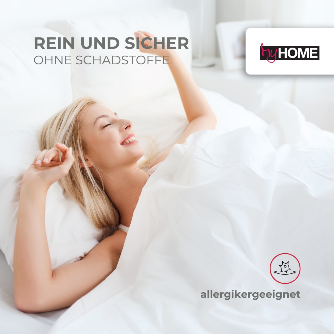 RIBECO Microfaserkissen »Jan«, Füllung: 6D-Hohlfaser, Bezug: Polyesterfaser, (1 St.)
