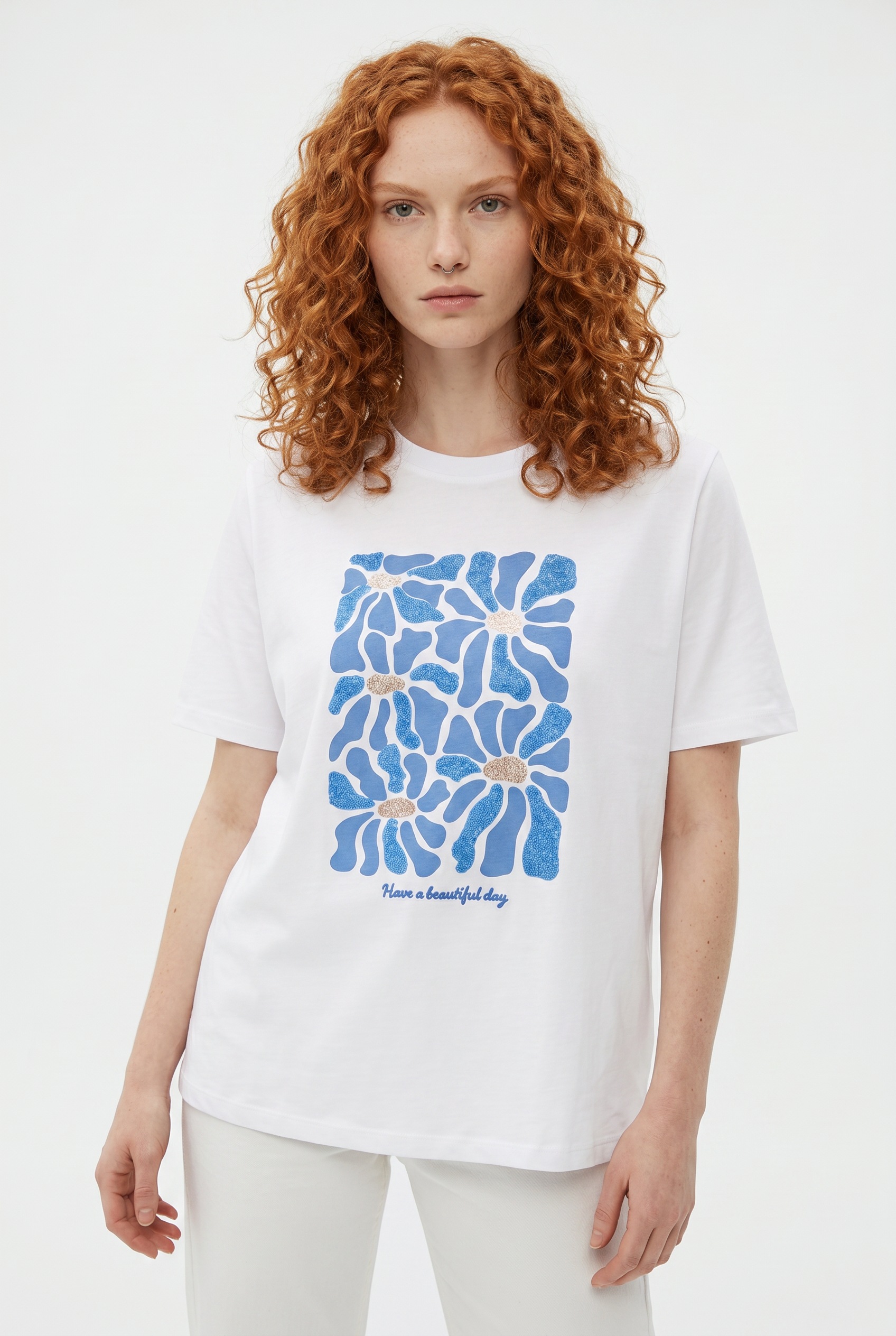 ONLY CARMAKOMA Rundhalsshirt "CARALBERTE LIFE S/S BOXY TEE JRS"