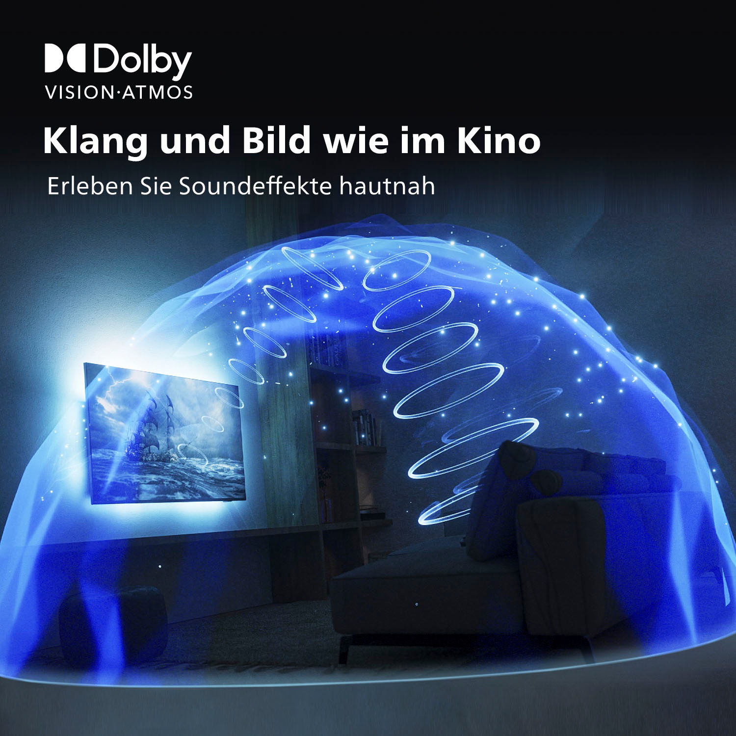 Philips LED-Fernseher »55PUS8807/12«, 4K Ultra HD, Smart-TV-Android TV