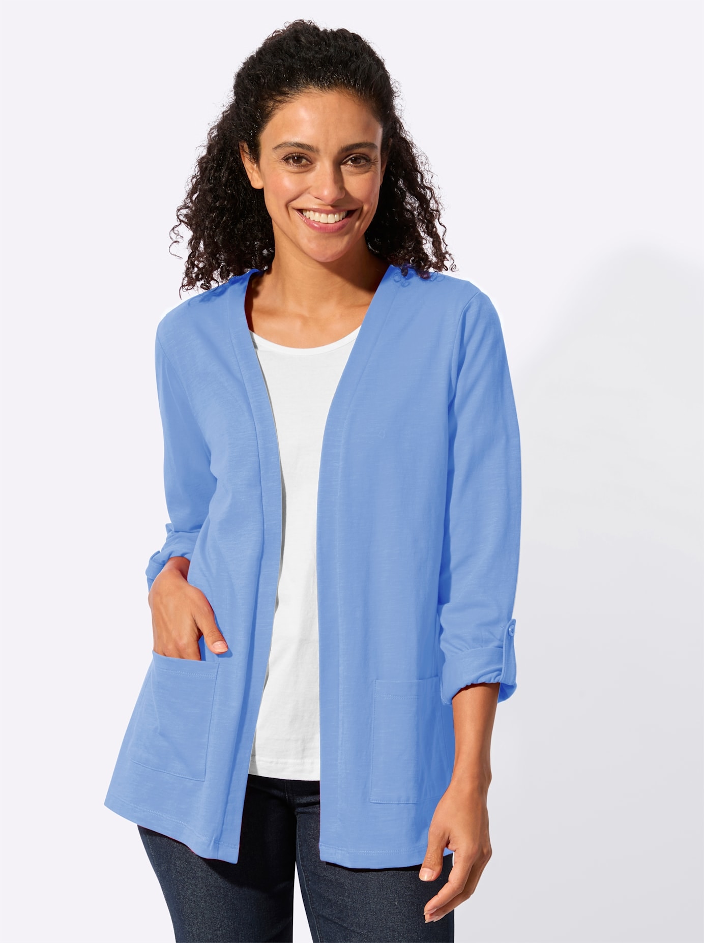 Inspirationen Shirtjacke »Shirtjacke« 1 tlg.