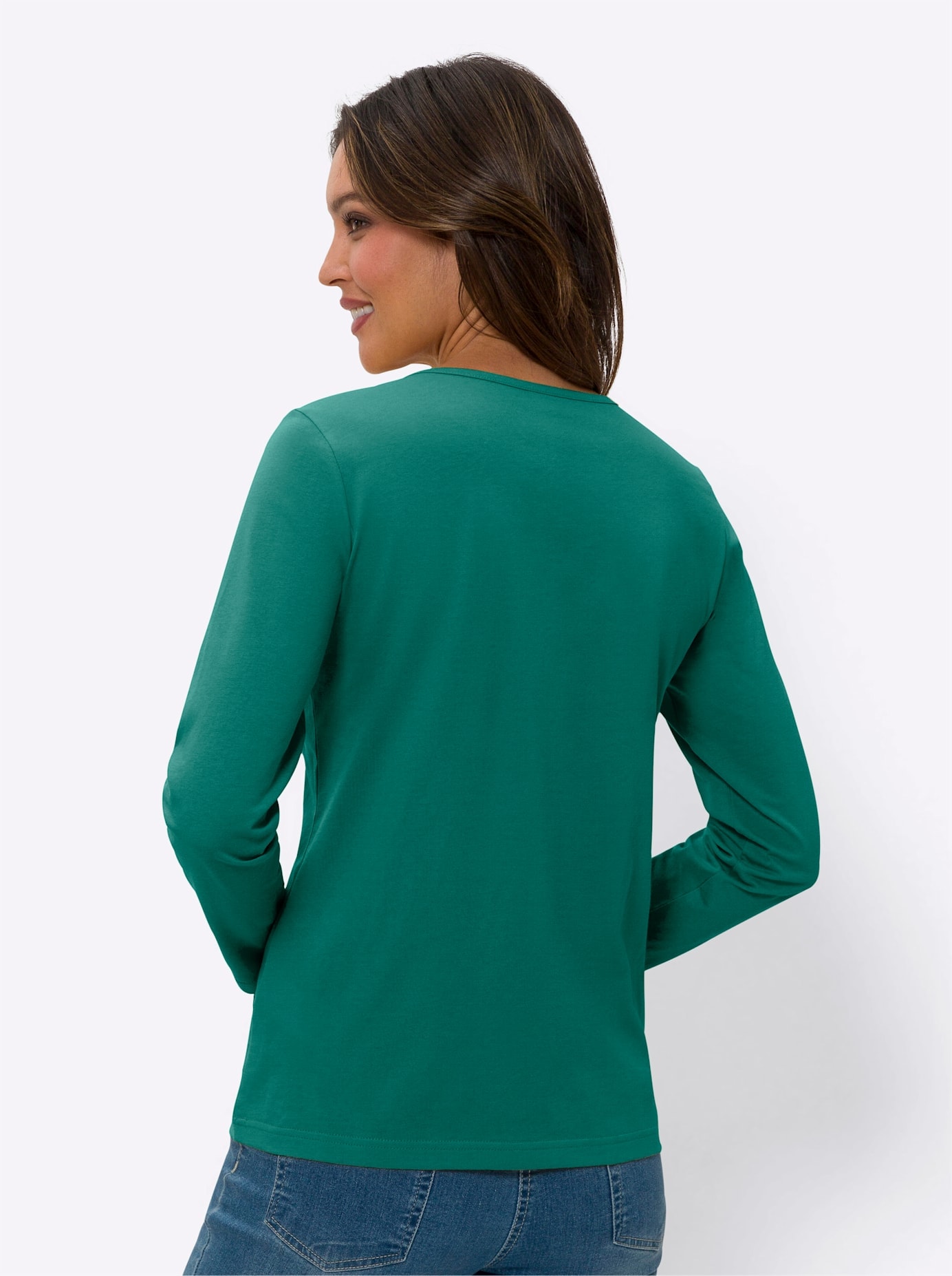 Classic Basics Langarmshirt »Langarm-Shirt«, (1 tlg.)