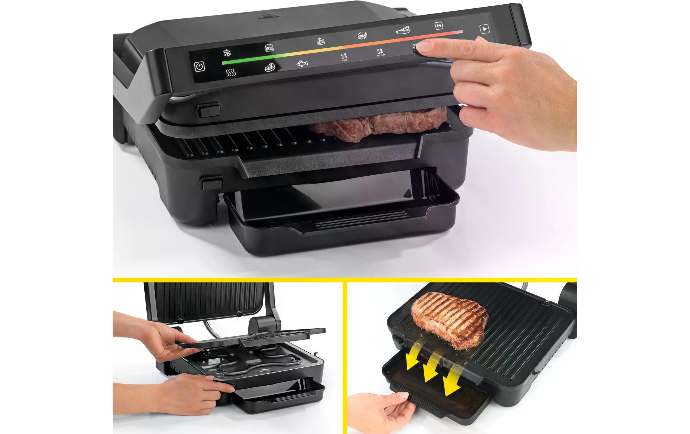 Kontaktgrill »N8Werk Smart 2000 W«