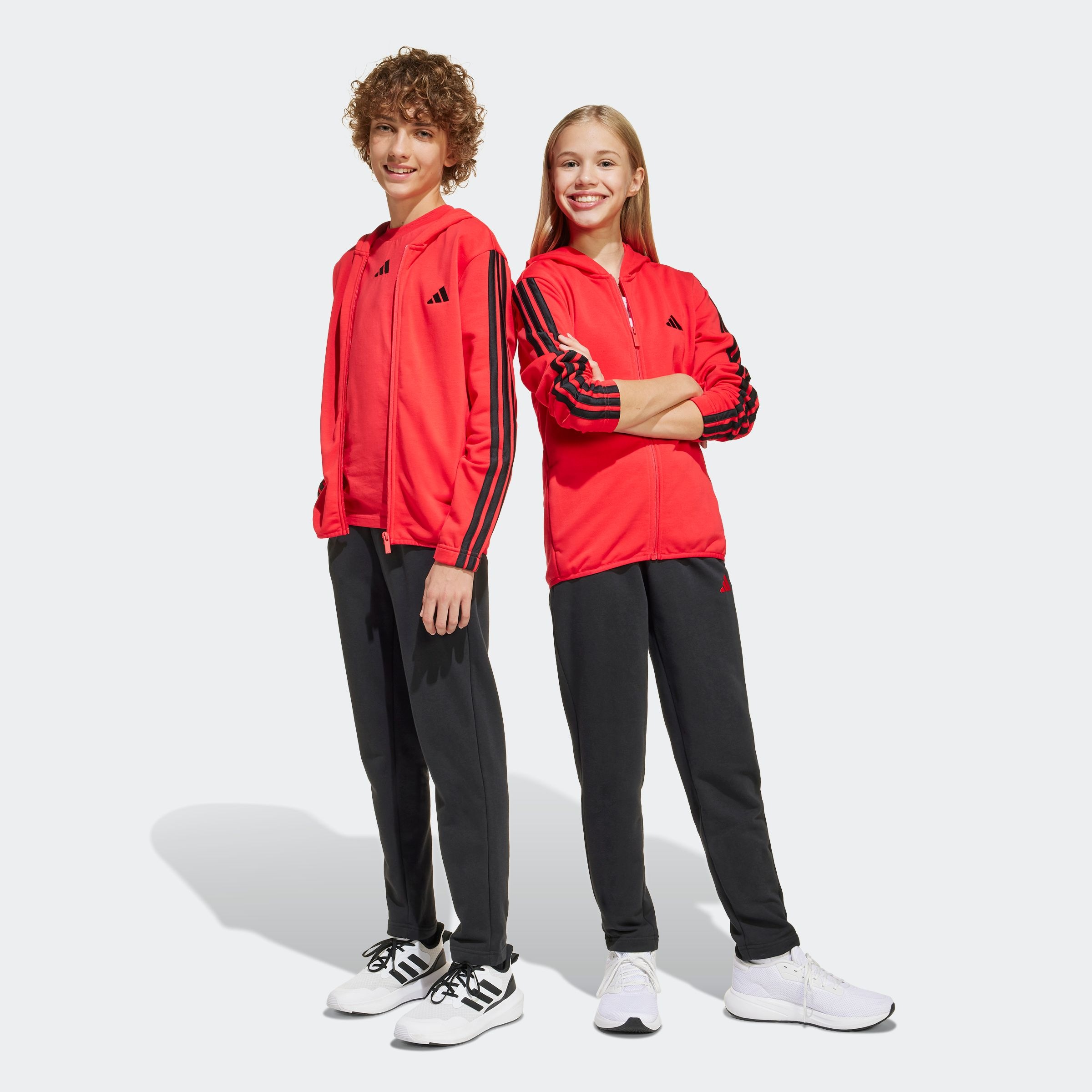 adidas Sportswear Trainingsanzug »J 3S FT TS 220«, (2 tlg.)