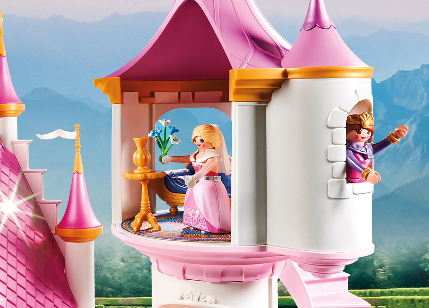 Playmobil® Konstruktions-Spielset »Grosses Prinzessinnenschloss (70447), Princess«, (644 St.), Made in Germany