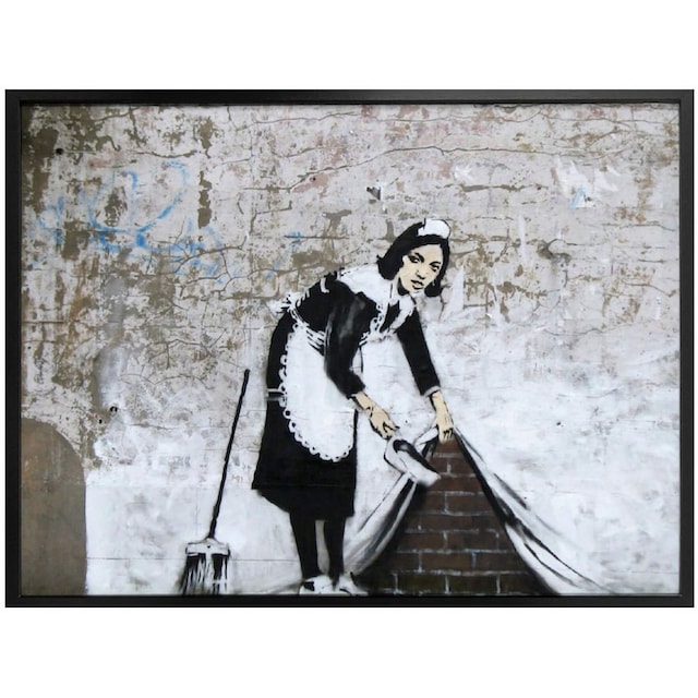 Wall-Art Poster »Graffiti Bilder Maid in London«, Menschen, (1 St.), Poster,  Wandbild, Bild, Wandposter online shoppen | Jelmoli-Versand