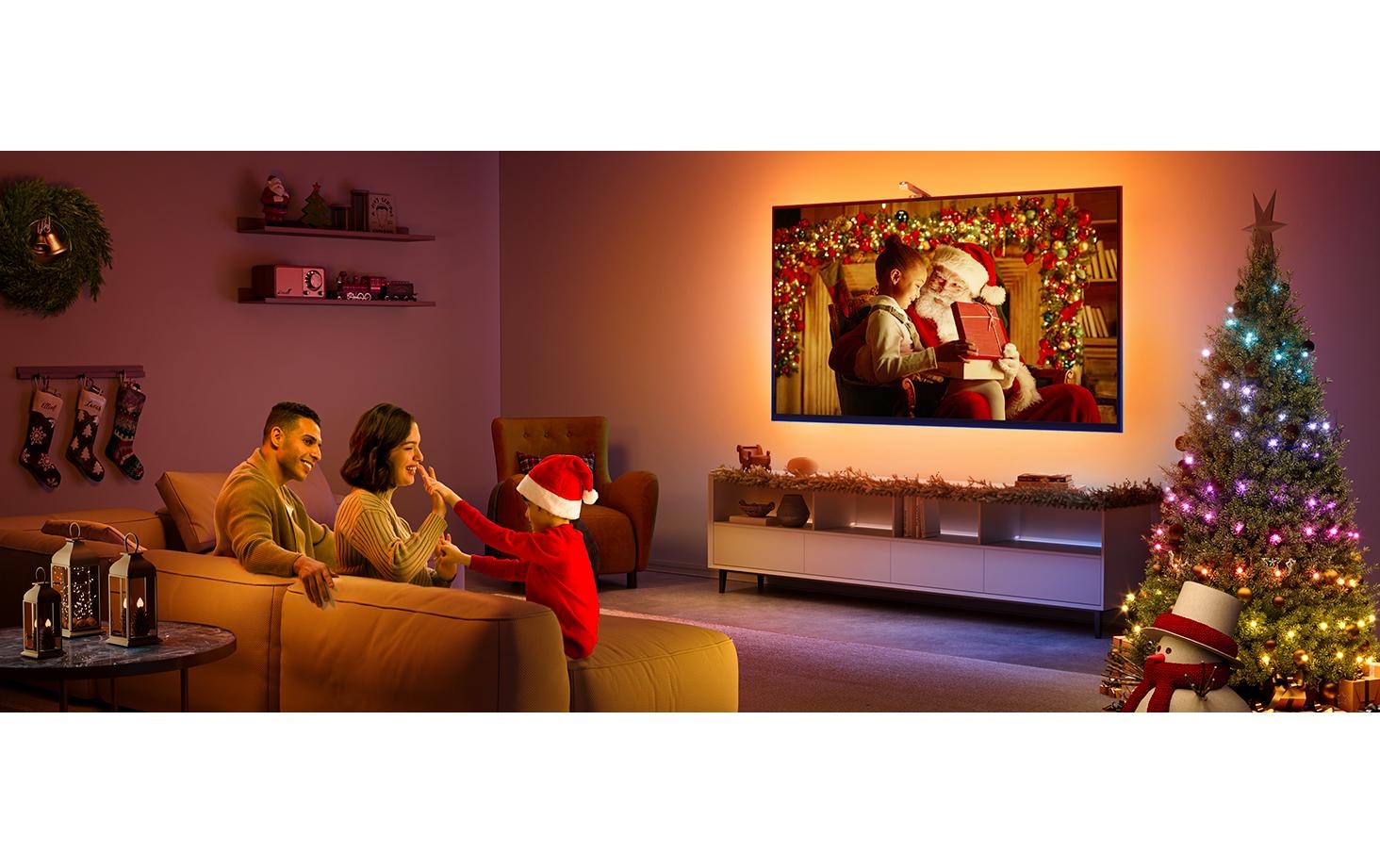 Govee LED Lichtleiste »Govee T3, 75-85, RGBICW, WiFi, BT«, 150 flammig