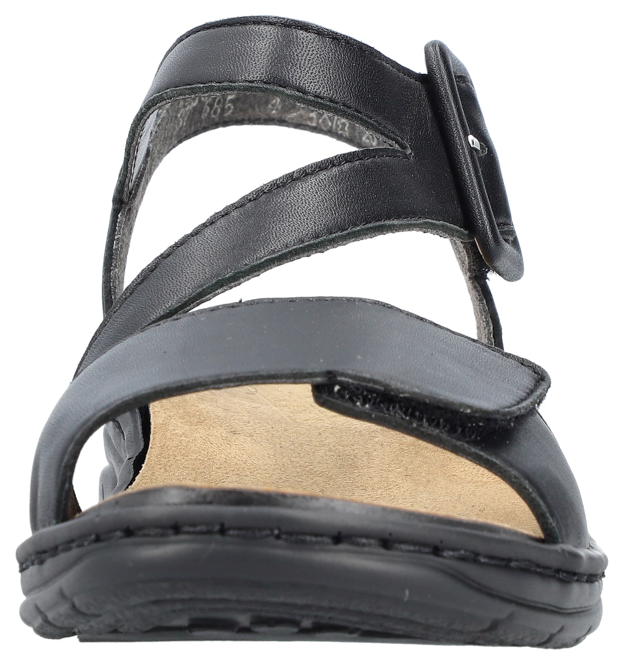 Rieker Sandale, Sommerschuh, Sandalette, Klettschuh, mit Klettverschluss