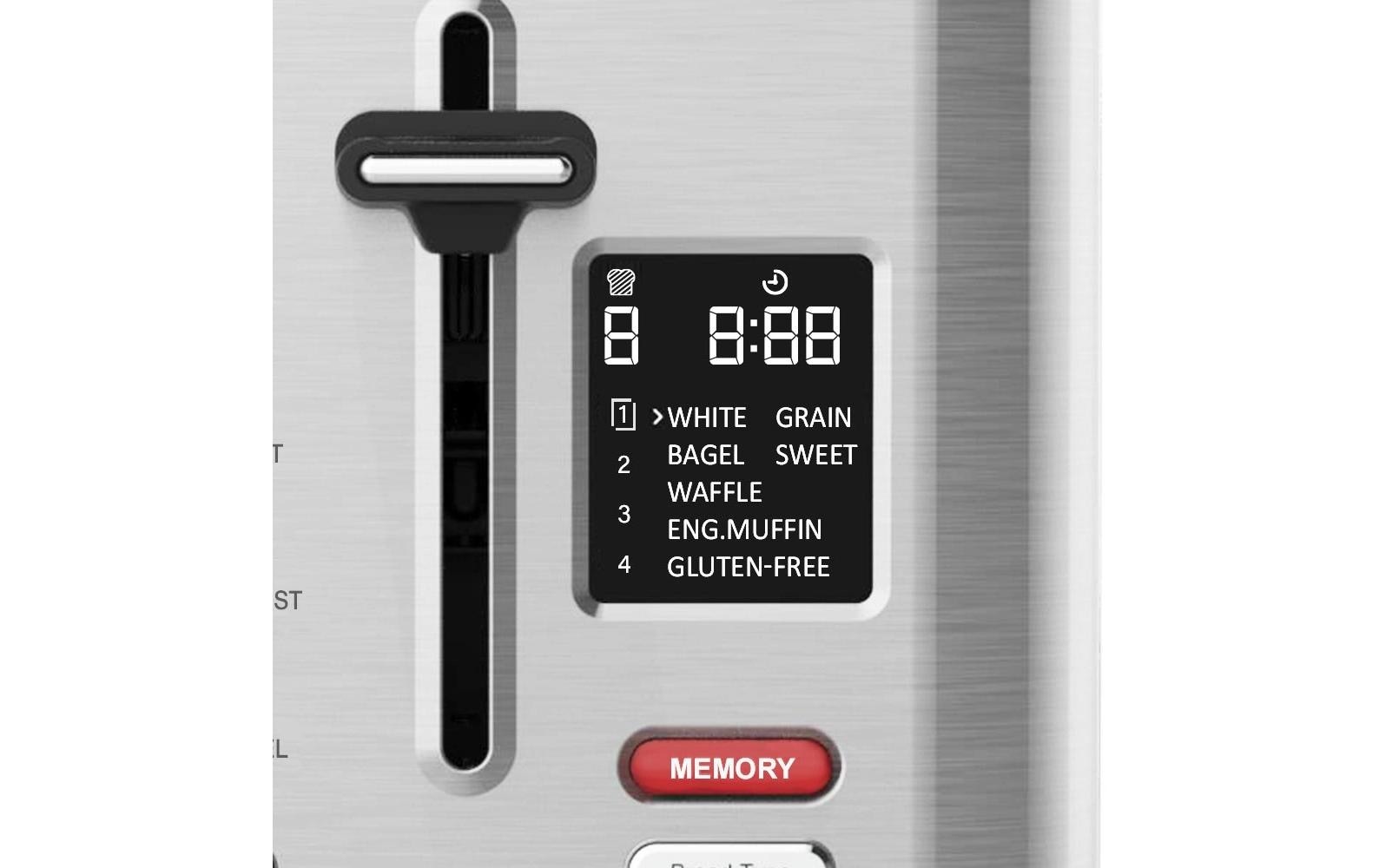Gastroback Toaster »Digital 2S Silber«, für 2 Scheiben, 950 W